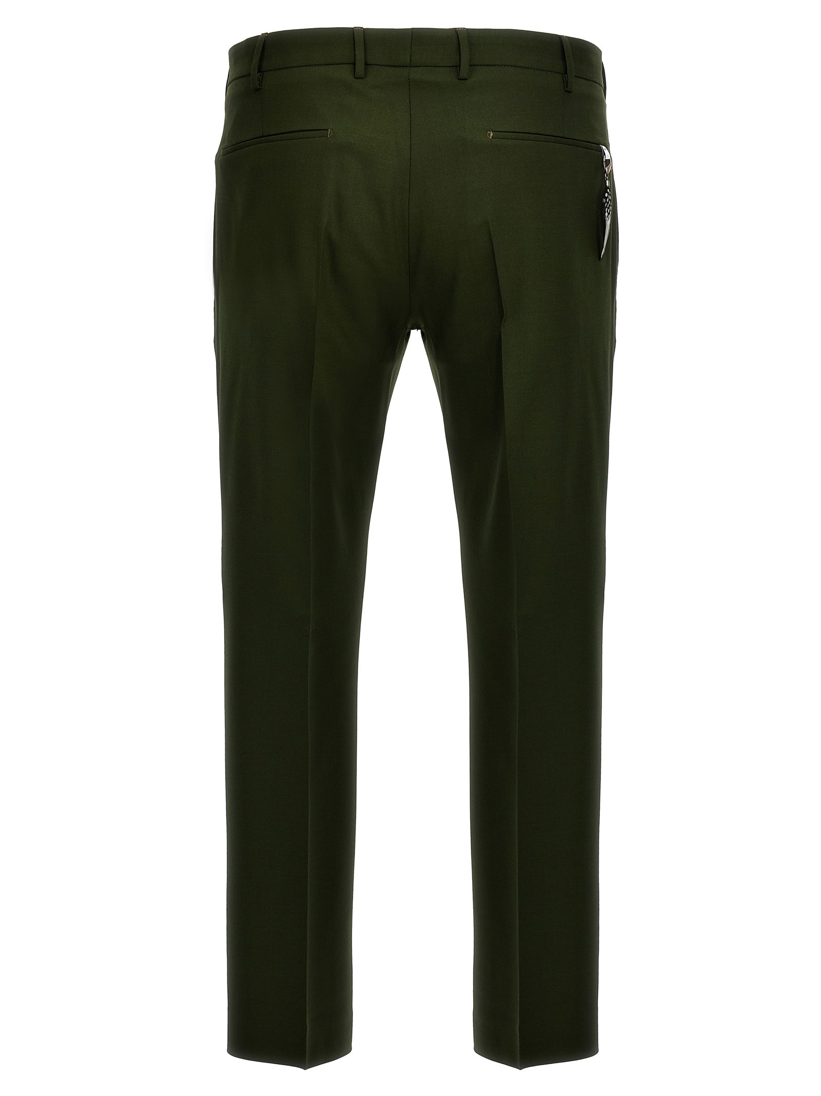 Shop Pt01 Dieci Pants In Green
