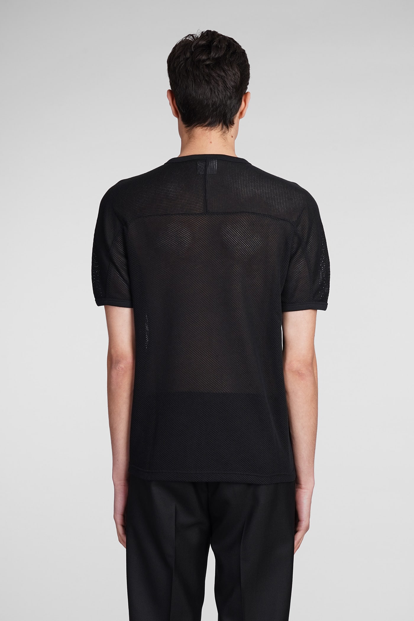 Shop Courrèges T-shirt In Black Polyester