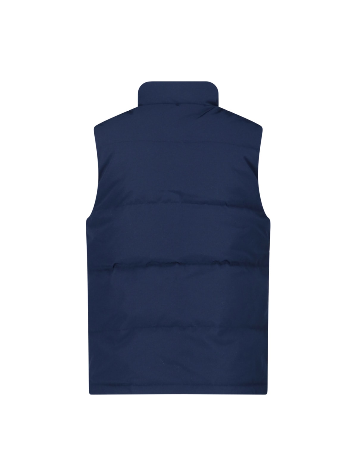 Canada Goose Charcoal Polyester Blend Freestyle Sleeveless Down Jacket In Blue