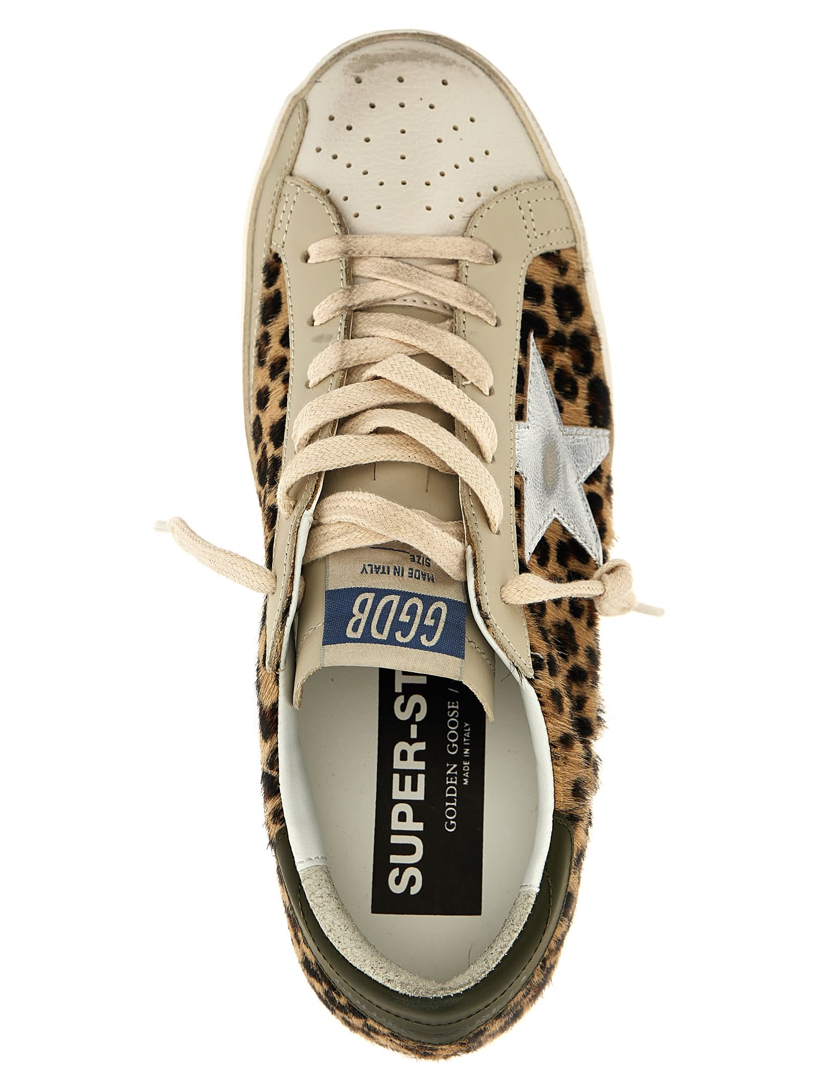 Shop Golden Goose Superstar Sneakers In Multicolor