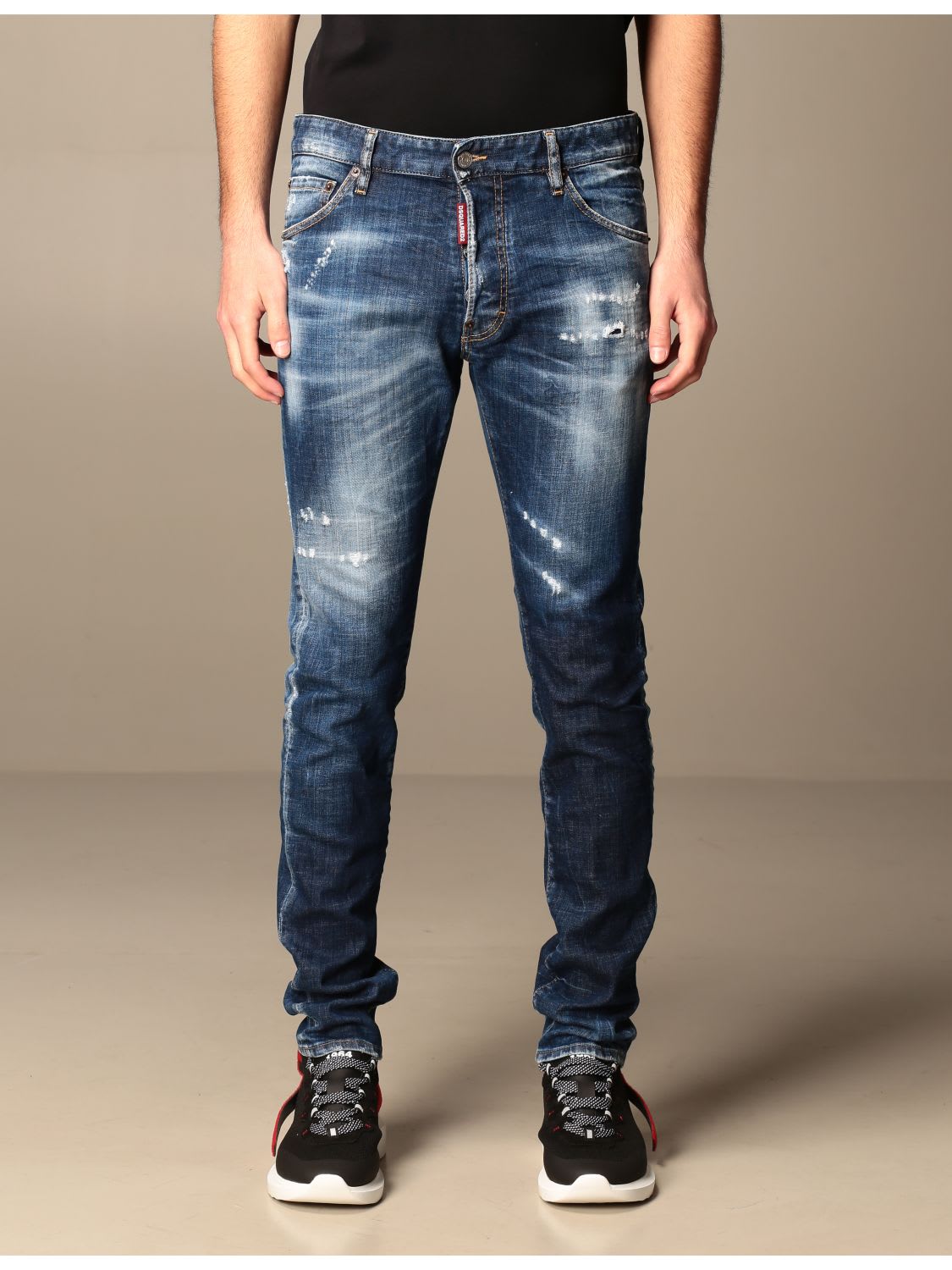 Dsquared2 Jeans Cool Guy Dsquared2 5-pocket Jeans In Used Denim
