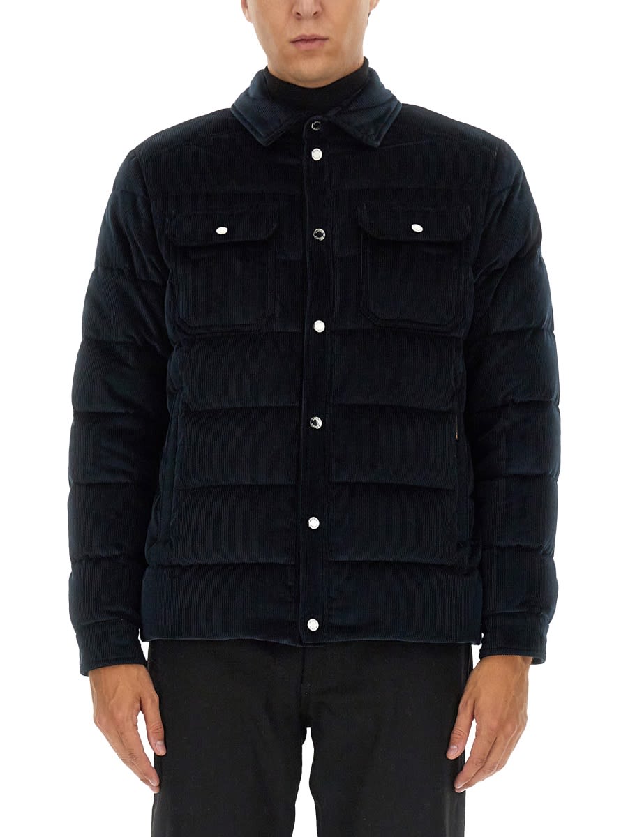 Moorer Veton Jacket In Blue