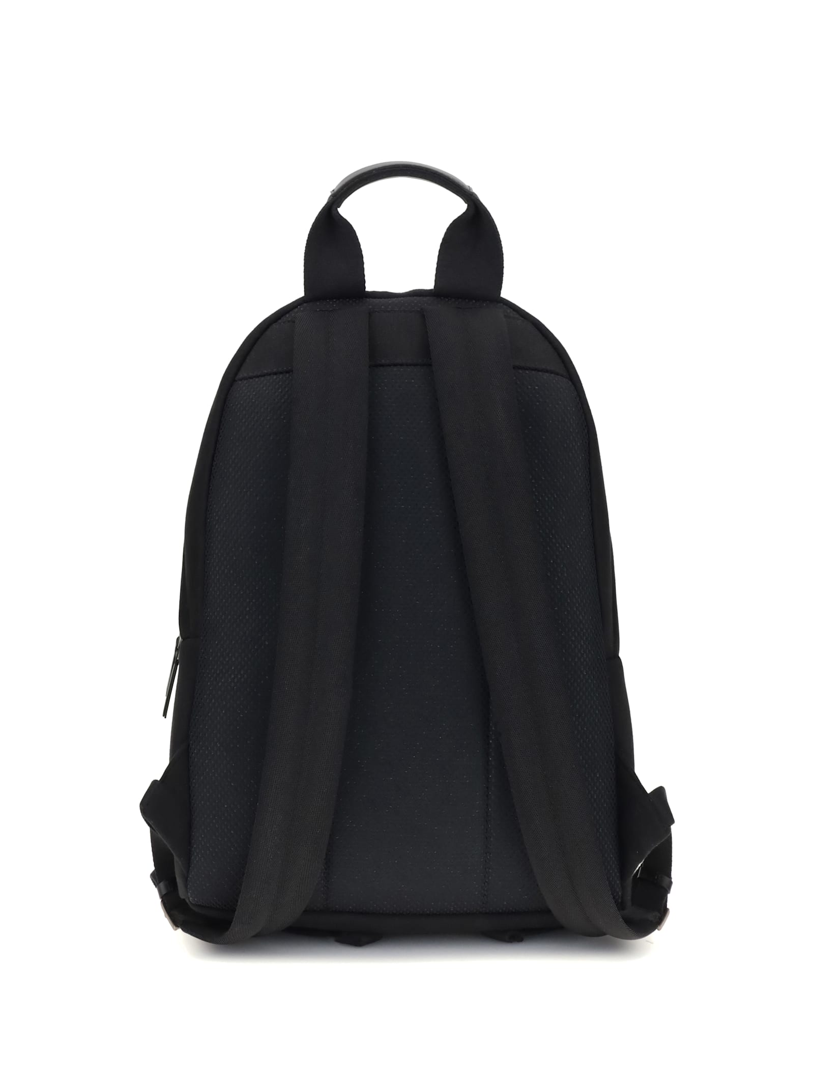 Palm Angels Versatile Backpack Featuring Adjustable Elements In Black