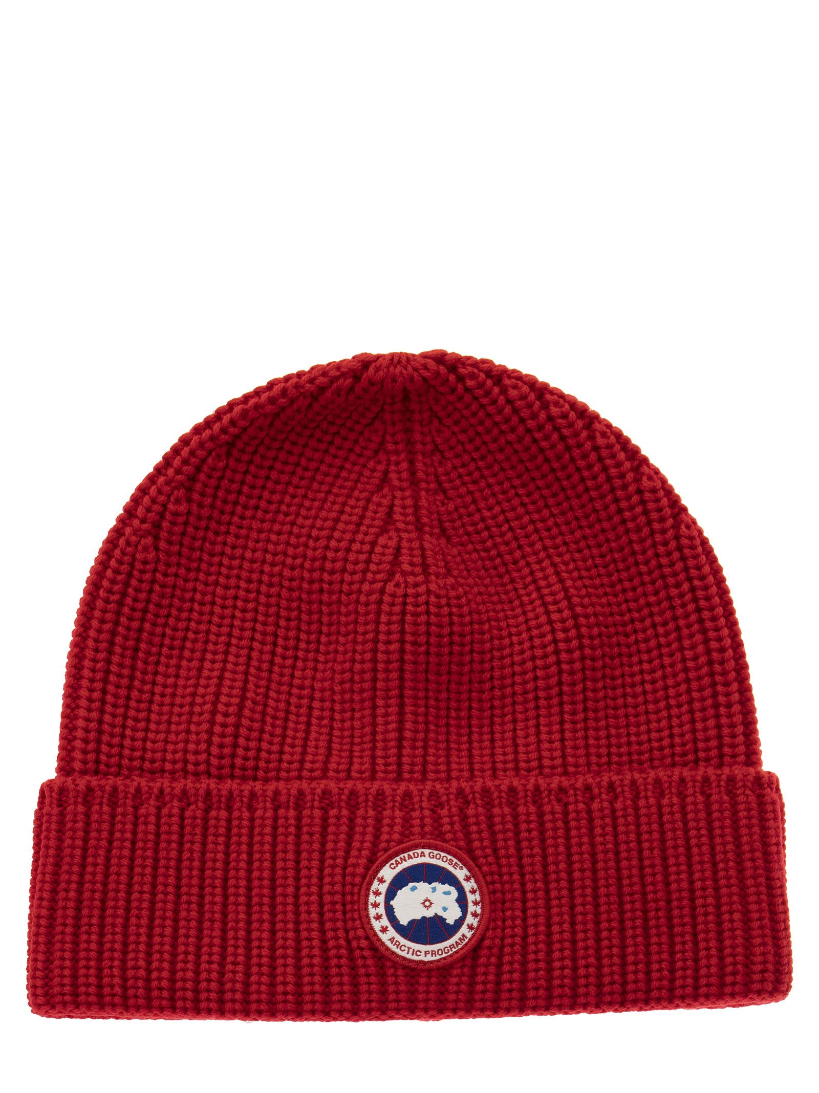 Canada Goose Ribbed Beanie And Classic Disc