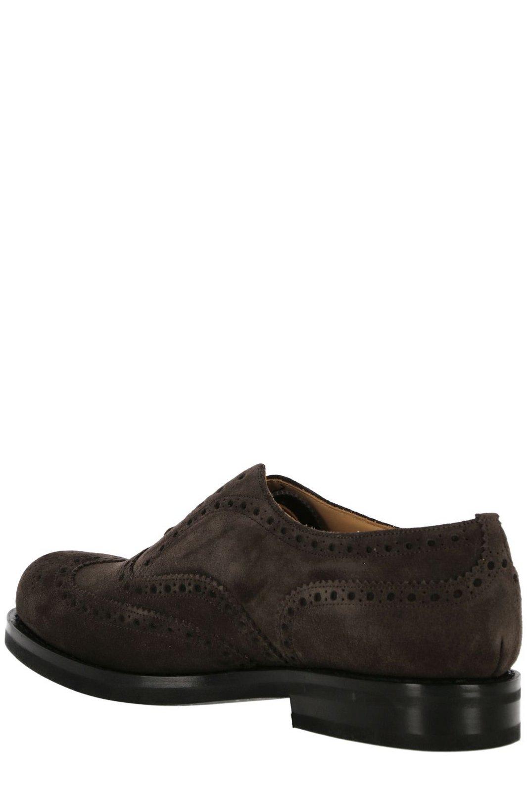 Shop Church's Chetwynd Lace-up Oxford Brogues In Aad Brown