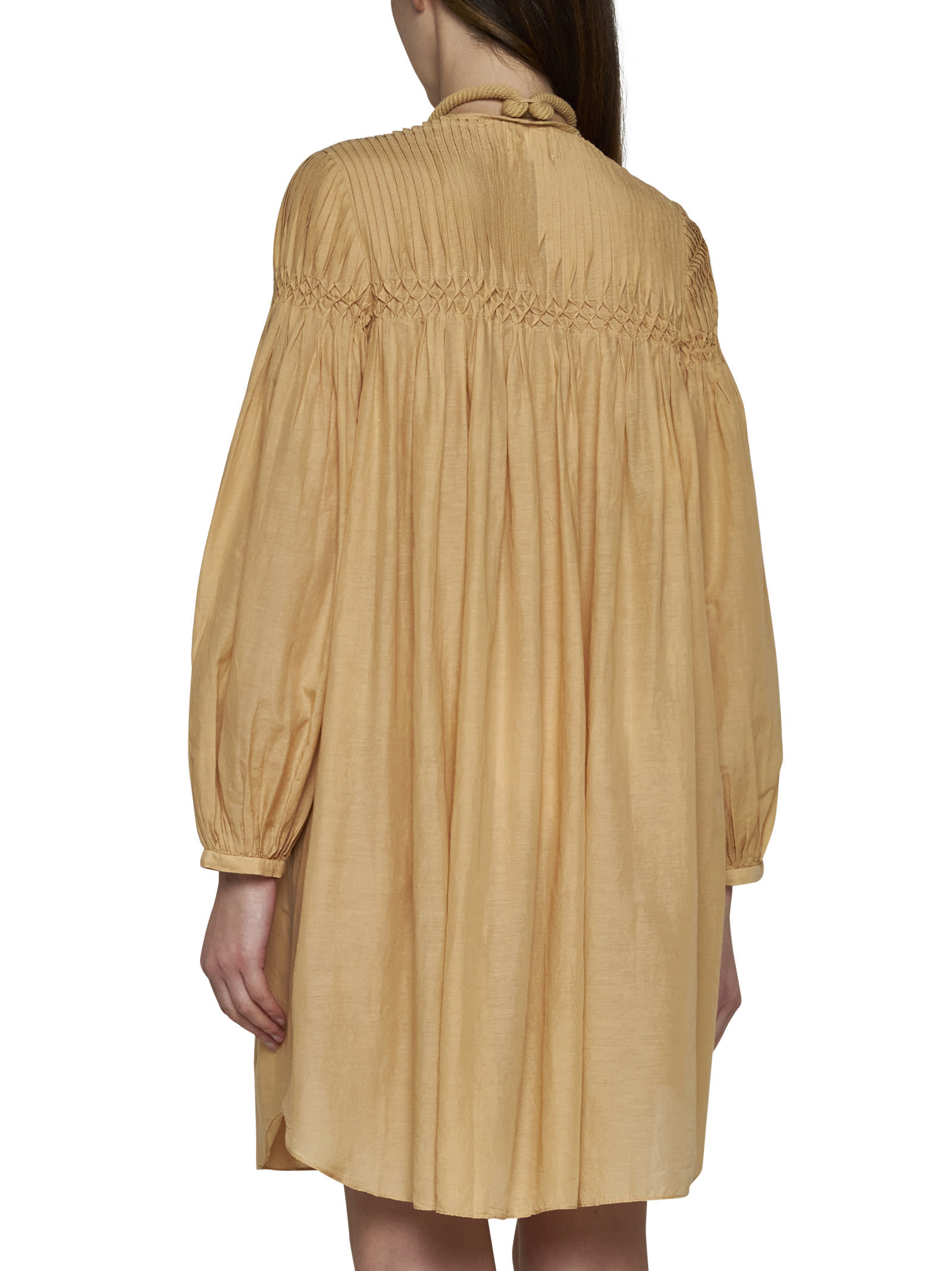 Shop Marant Etoile Dress In Sahara