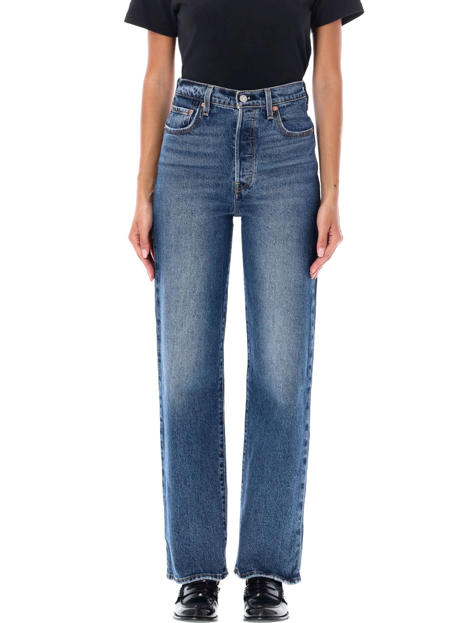 LEVI'S RIBCAGE ANKLE JEANS 