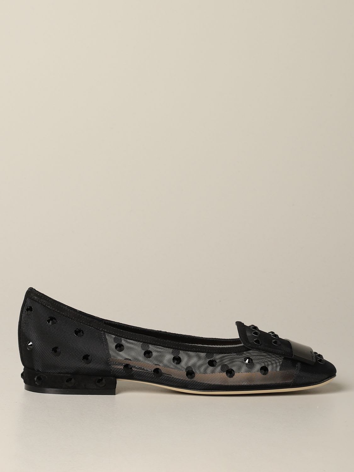 sergio rossi flat shoes