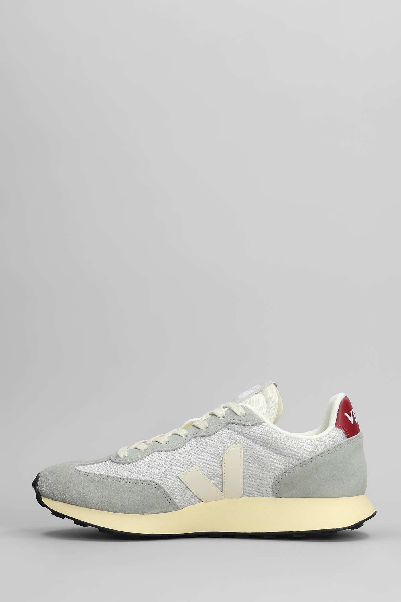 Veja Rio Branco Ii Sneakers In Grey Suede And Fabric In Grey