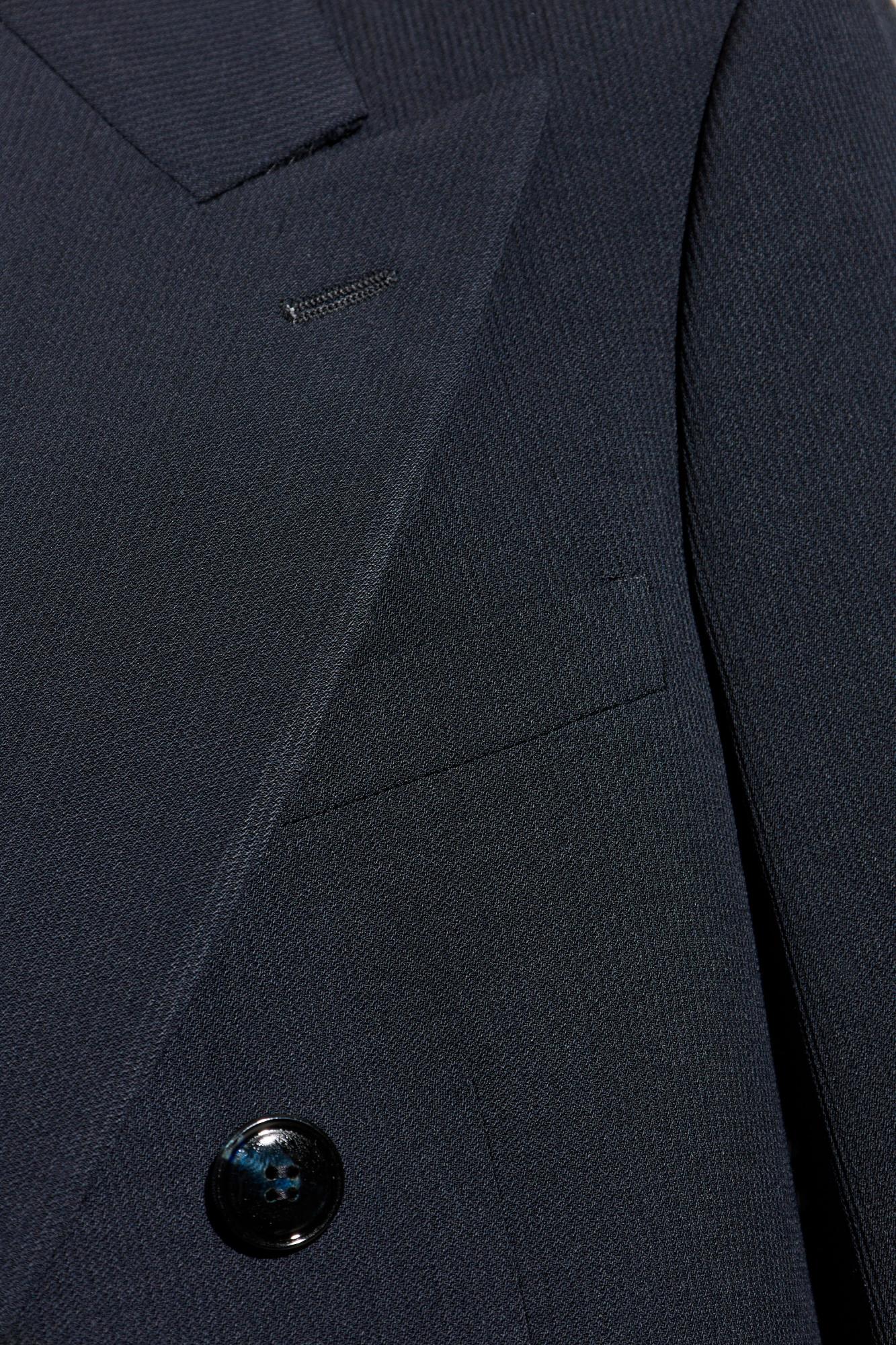 Giorgio Armani Pinstripe Suit In Blue
