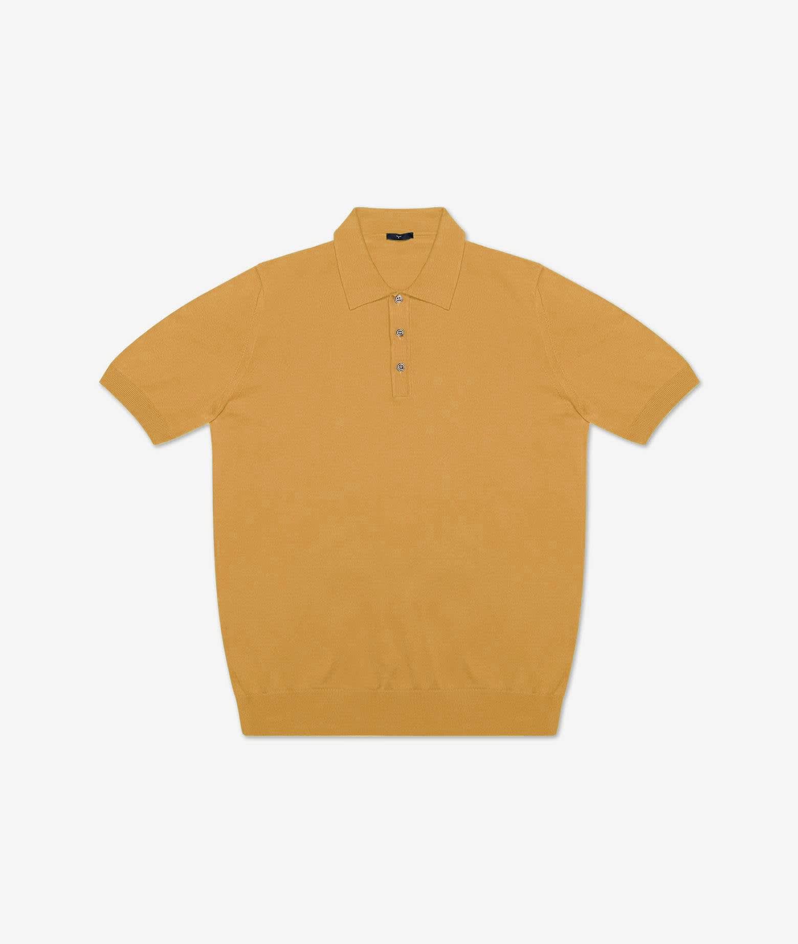 Larusmiani Polo Sea Island Polo Shirt In Yellow
