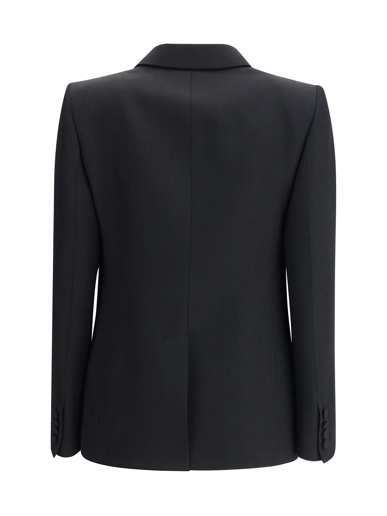Valentino Double-breasted Blazer With Wide Peak Lapels