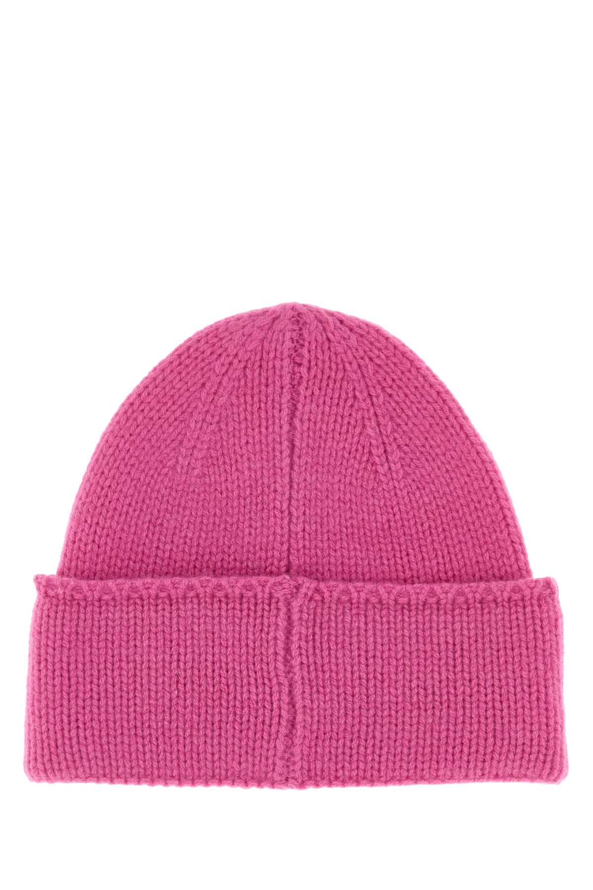 Polo Ralph Lauren Fuchsia Wool Beanie Hat In Pink