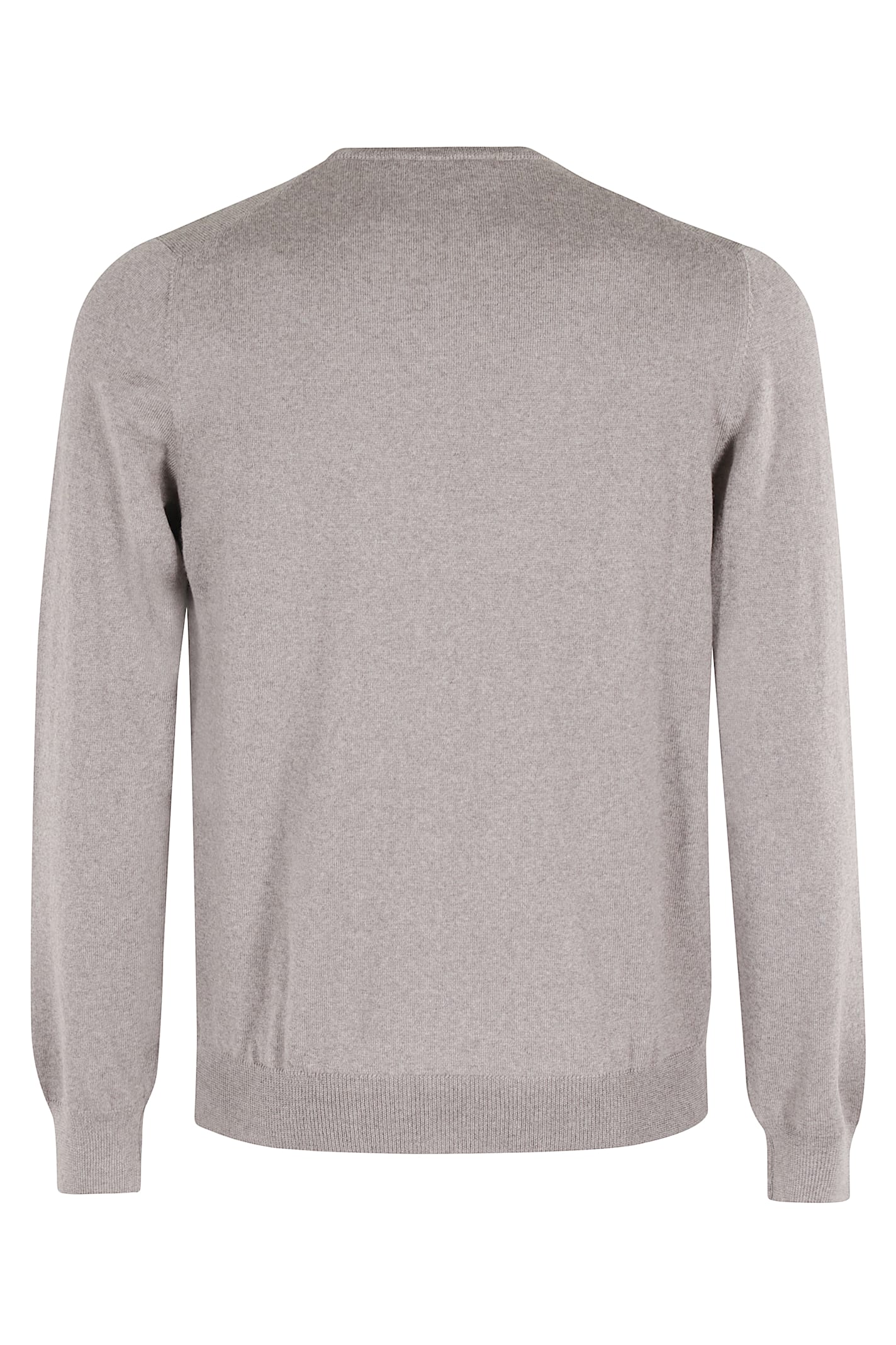 Tagliatore Crew Neck Sweater In Turtledove In Gray