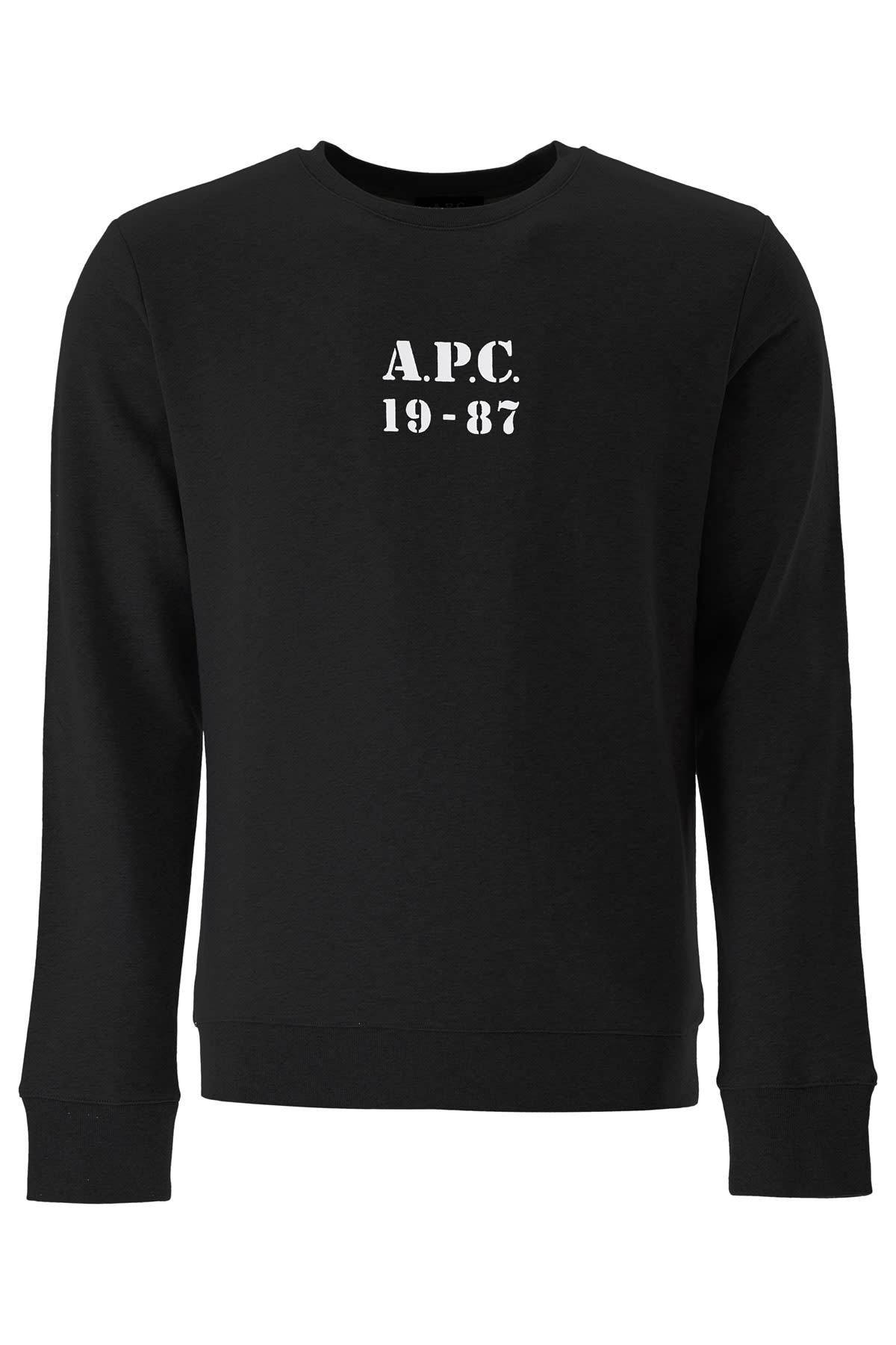 Apc 19-87 Sweatshirt In Black