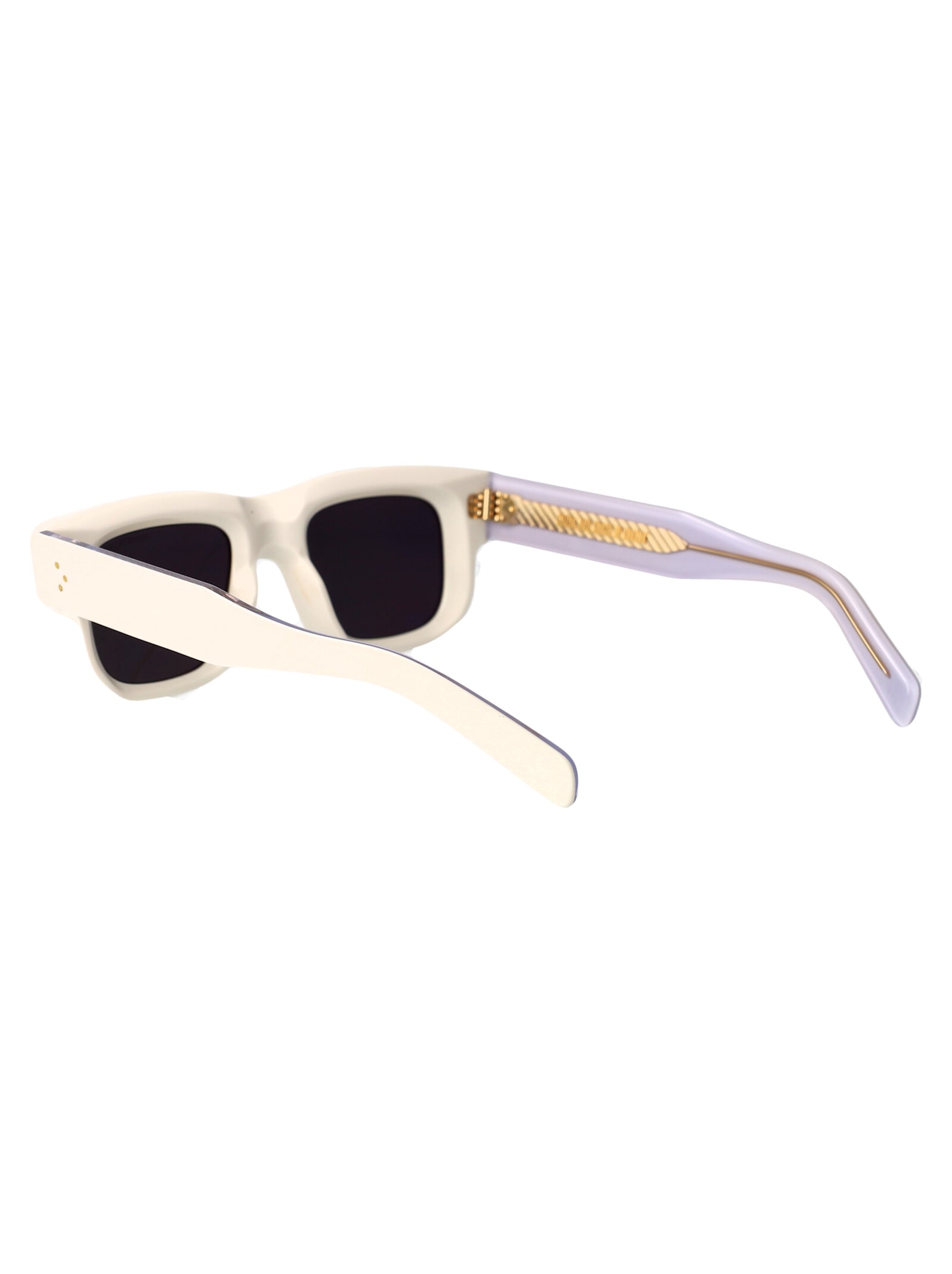 Shop Cutler And Gross Cgsn-1402 Sunglasses In White Ivory