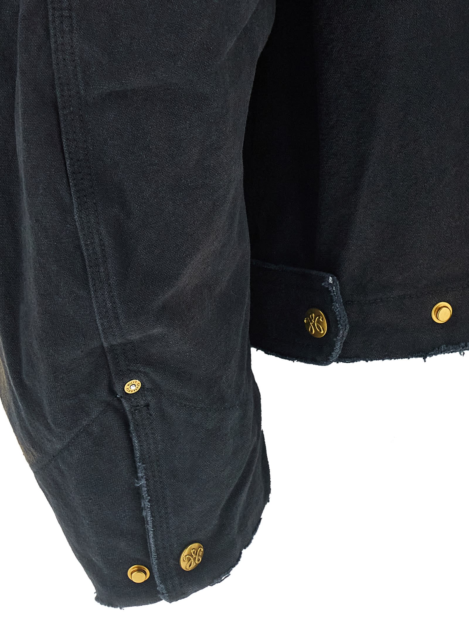 Willy Chavarria Stotckton Puffer Jackets Black In Black