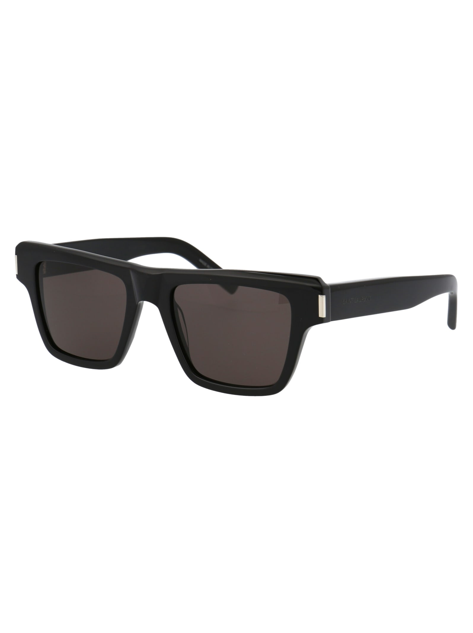 Shop Saint Laurent Sl 469 Sunglasses In 001 Black Black Black