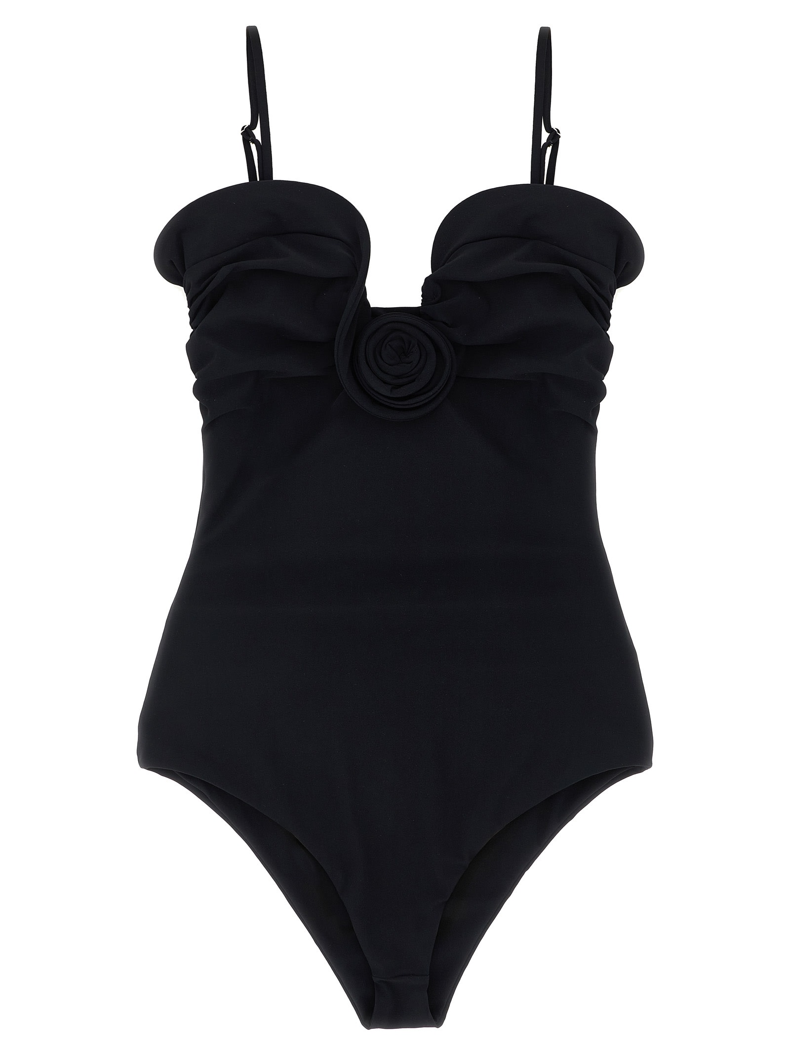 Magda Butrym Swimsuit 07 One-piece Swimsuit In Black