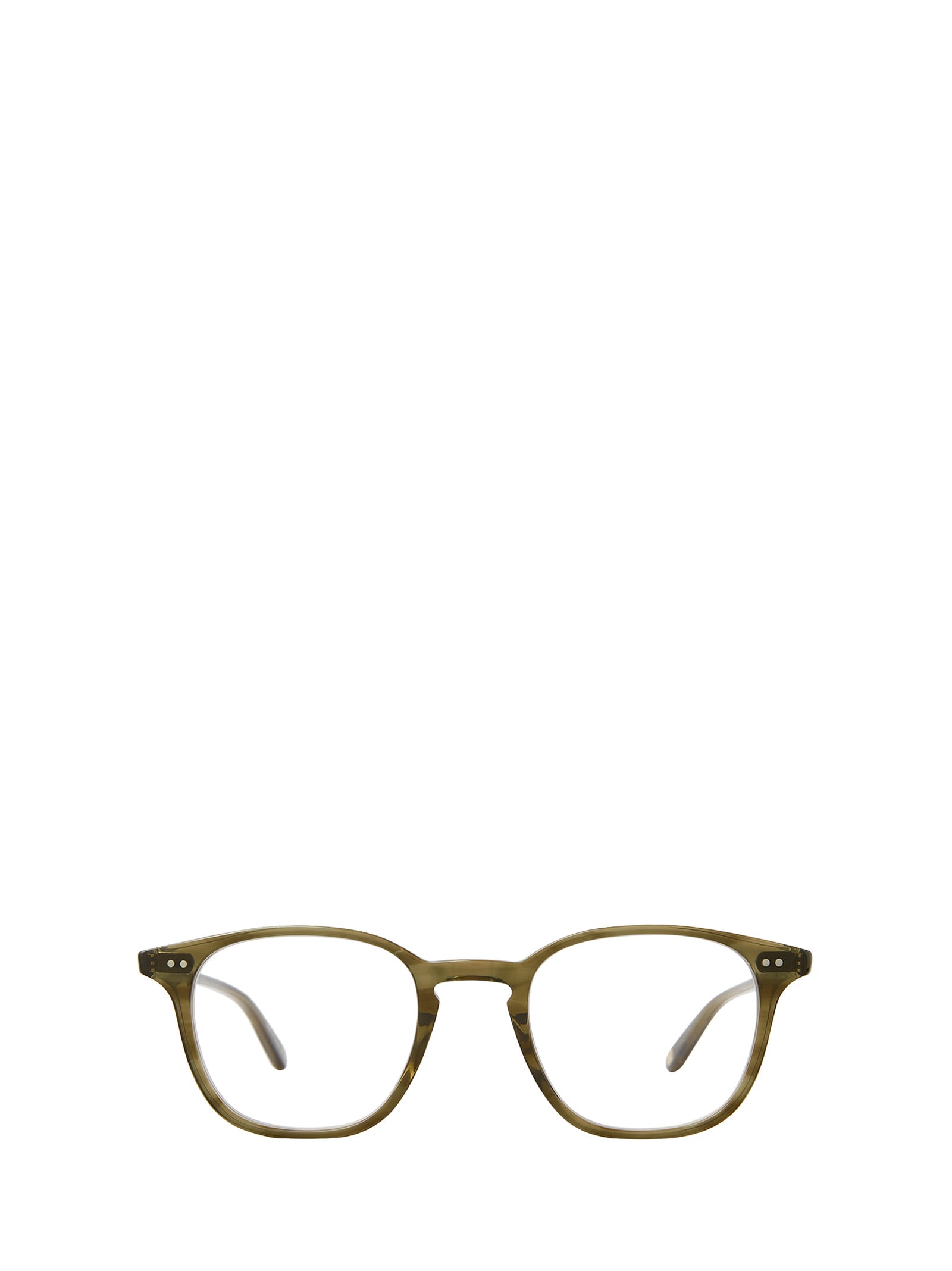 Garrett Leight Clark Olive Tortoise Glasses