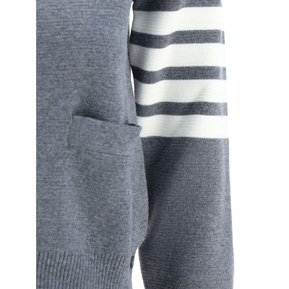 Thom Browne '4-bar' Cardigan In Multi