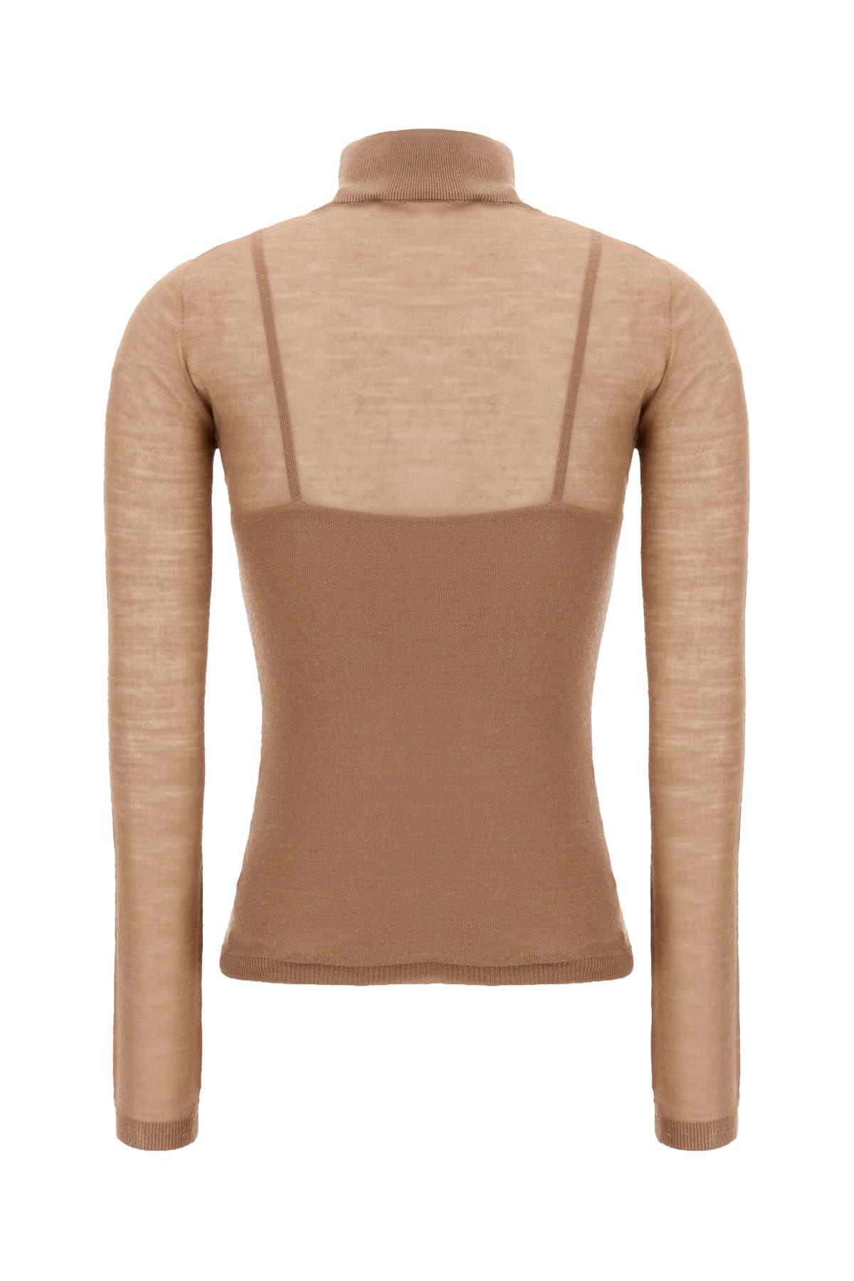 Shop Max Mara Biscuit Wool Sweater In 005