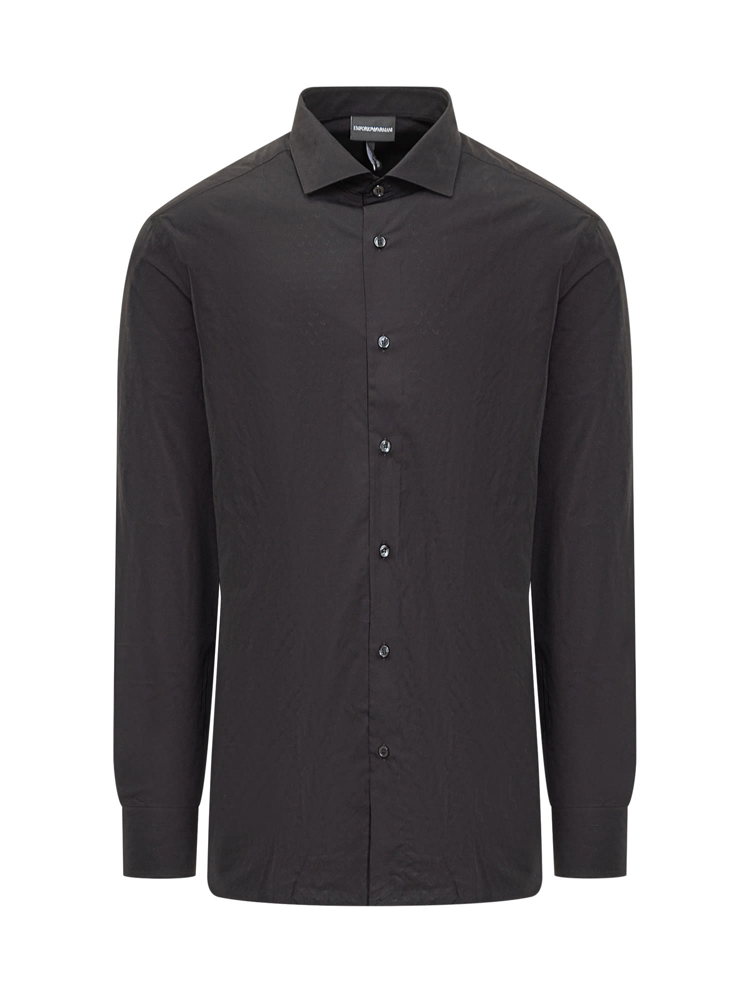 Shop Emporio Armani Shirt In Aquila Navy