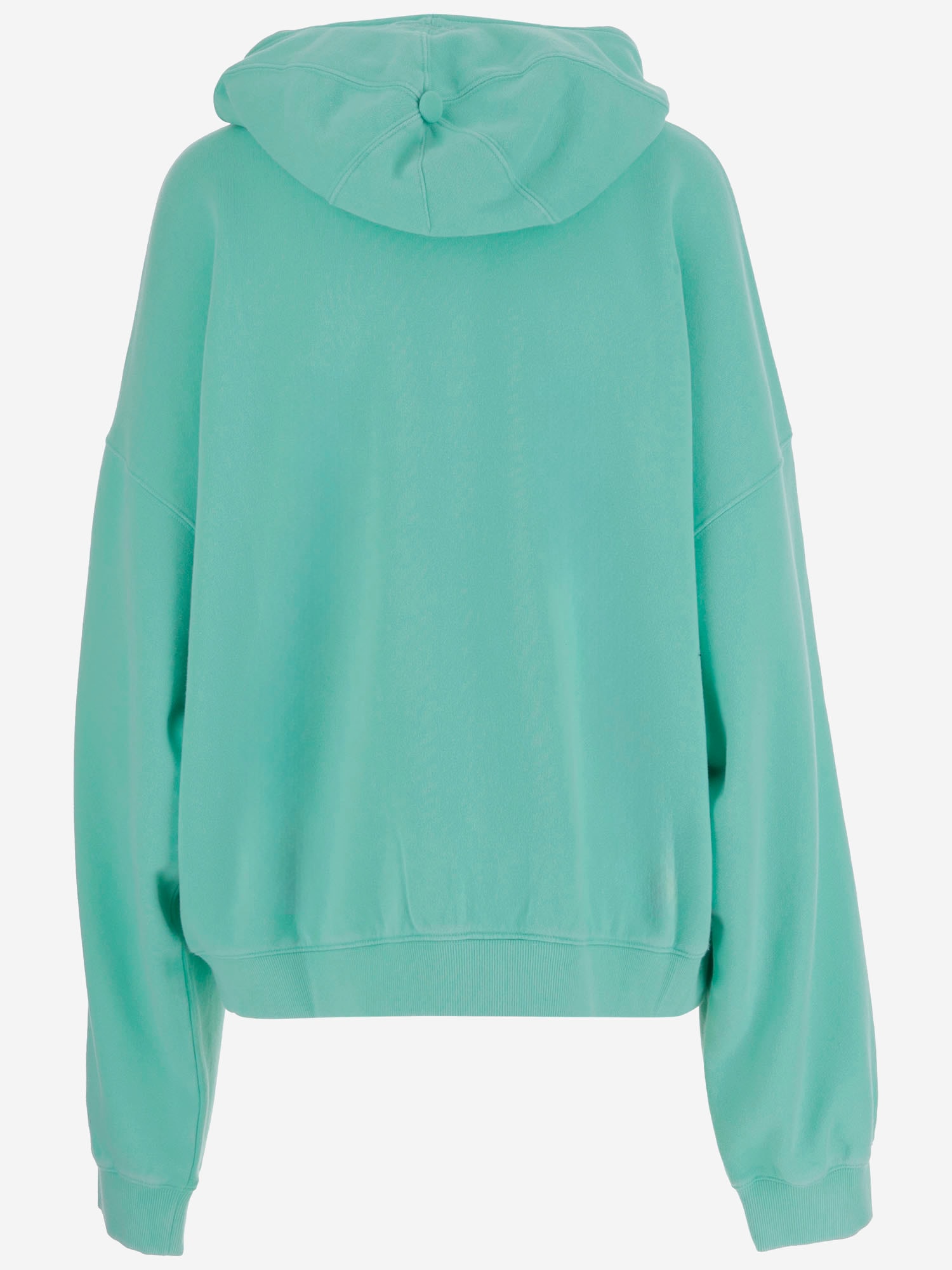 We11 Done We11done Cap Zip-up Hoodie In Green