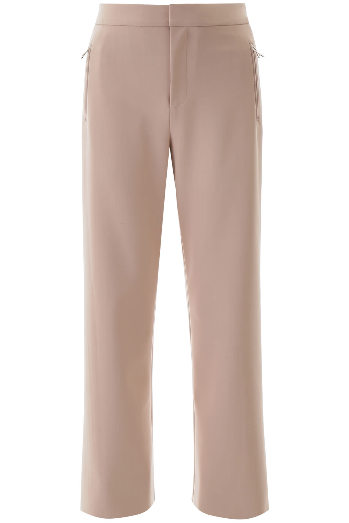 AREA PALAZZO PANTS WITH CRYSTALS,RE20P08032 NUDE