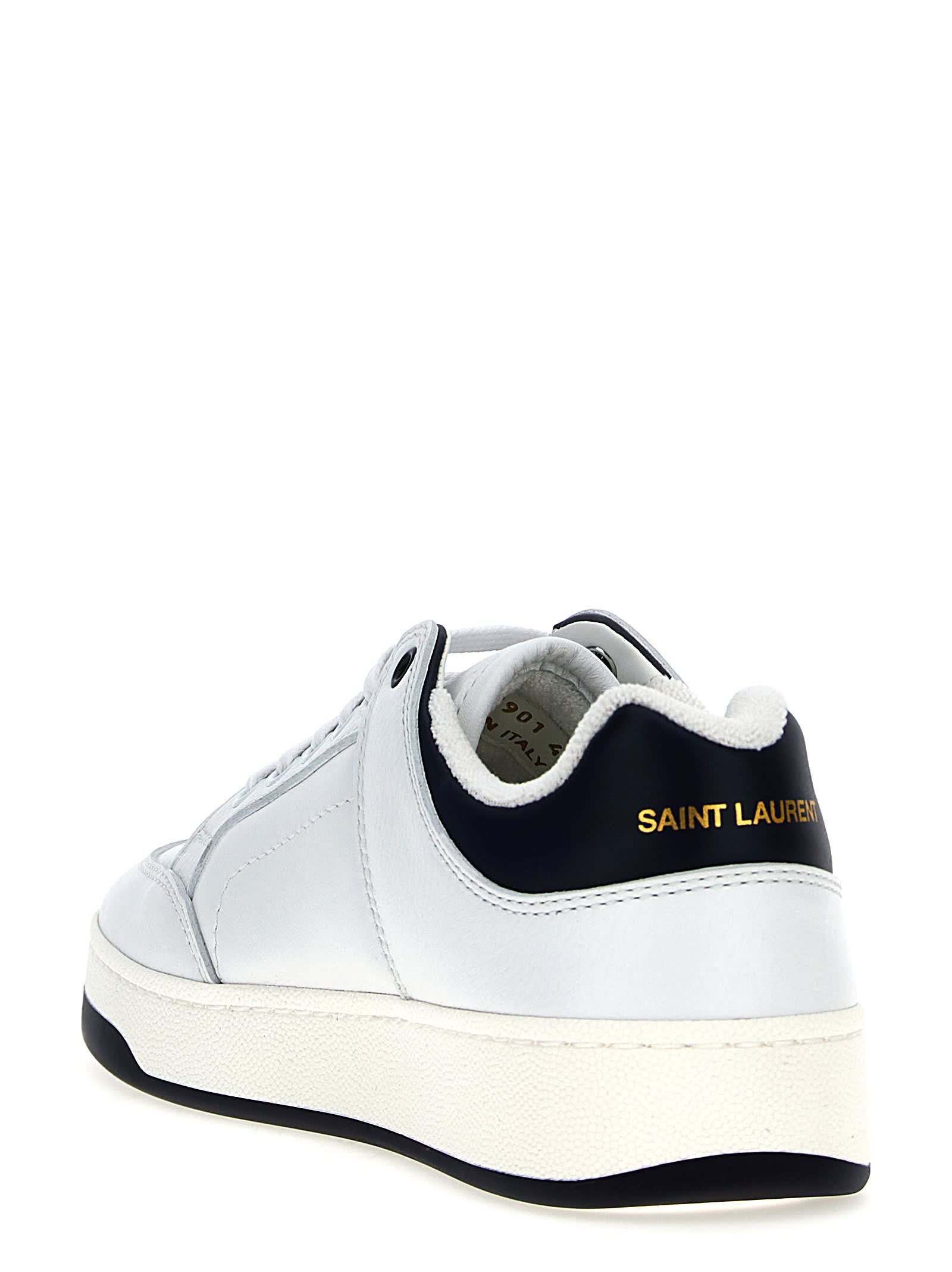 Shop Saint Laurent Sl/61 Sneakers In Blue