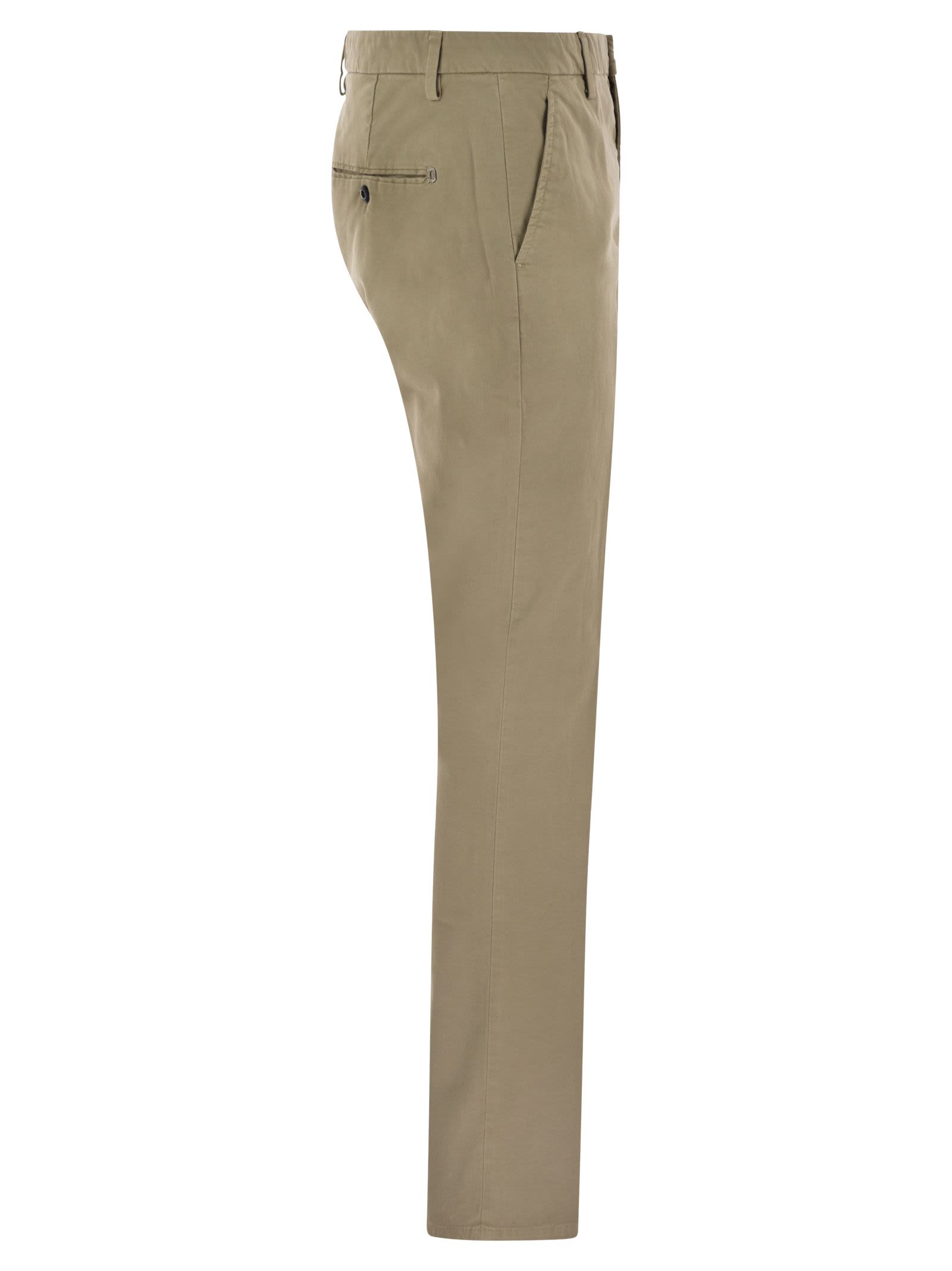 Dondup Gaubert Trousers In Cotton In Honey