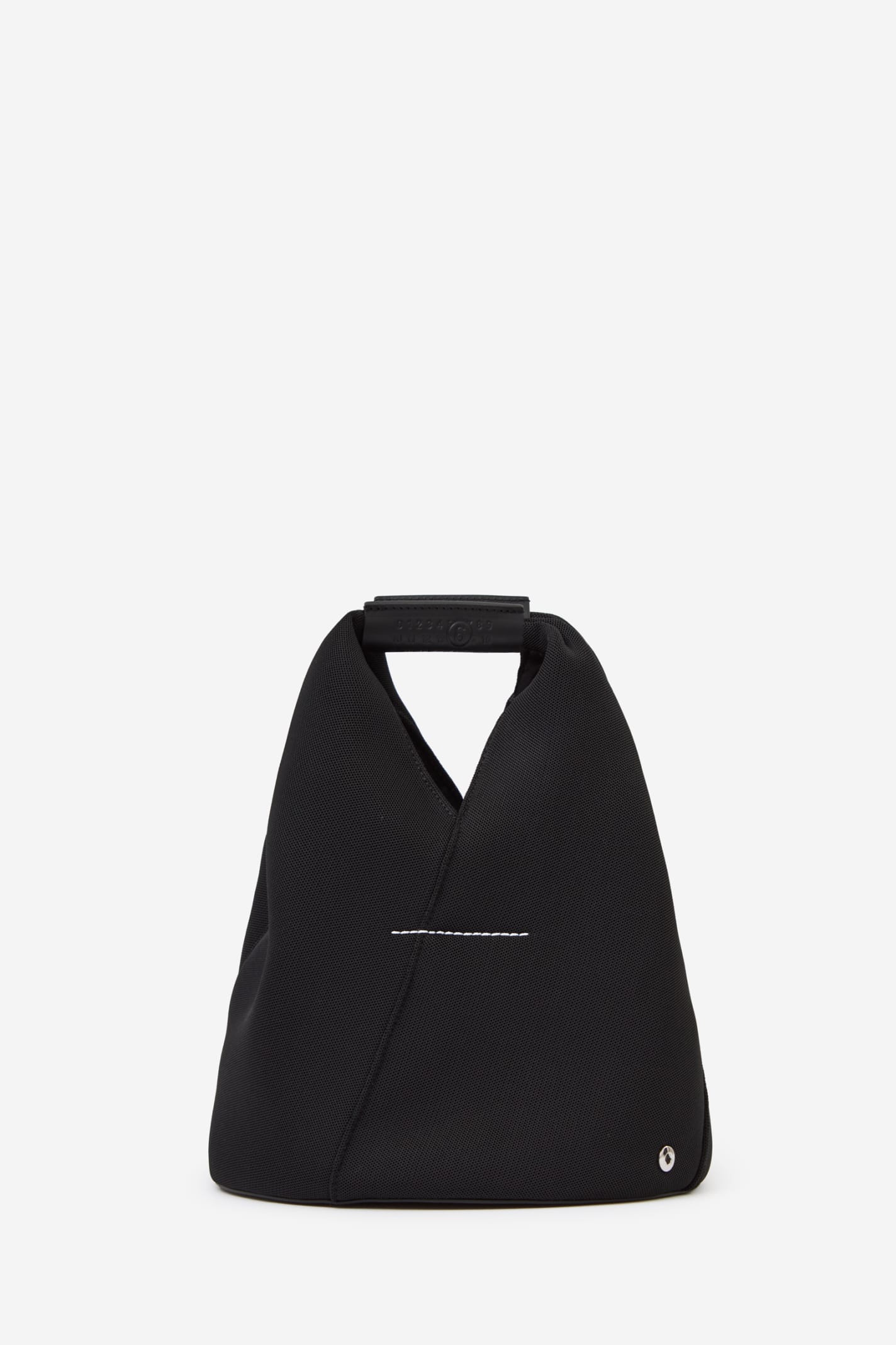 Shop Mm6 Maison Margiela Layered Japanese Bag In Black