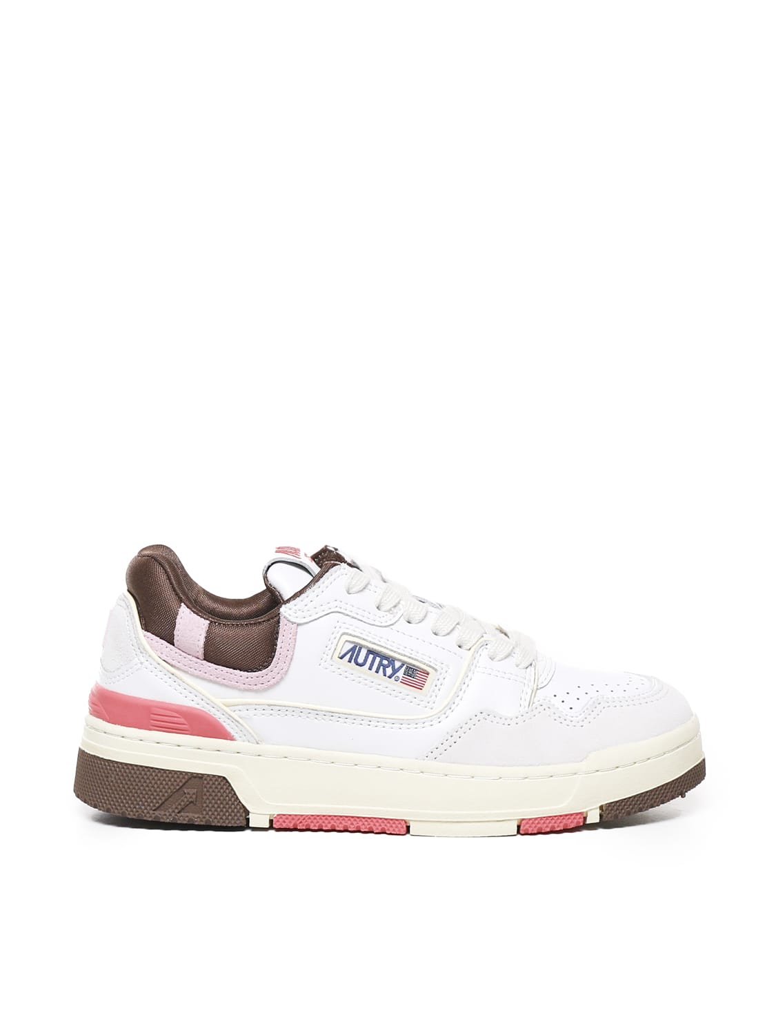 Shop Autry Sneakers Clc In Cowskin In Multicolour