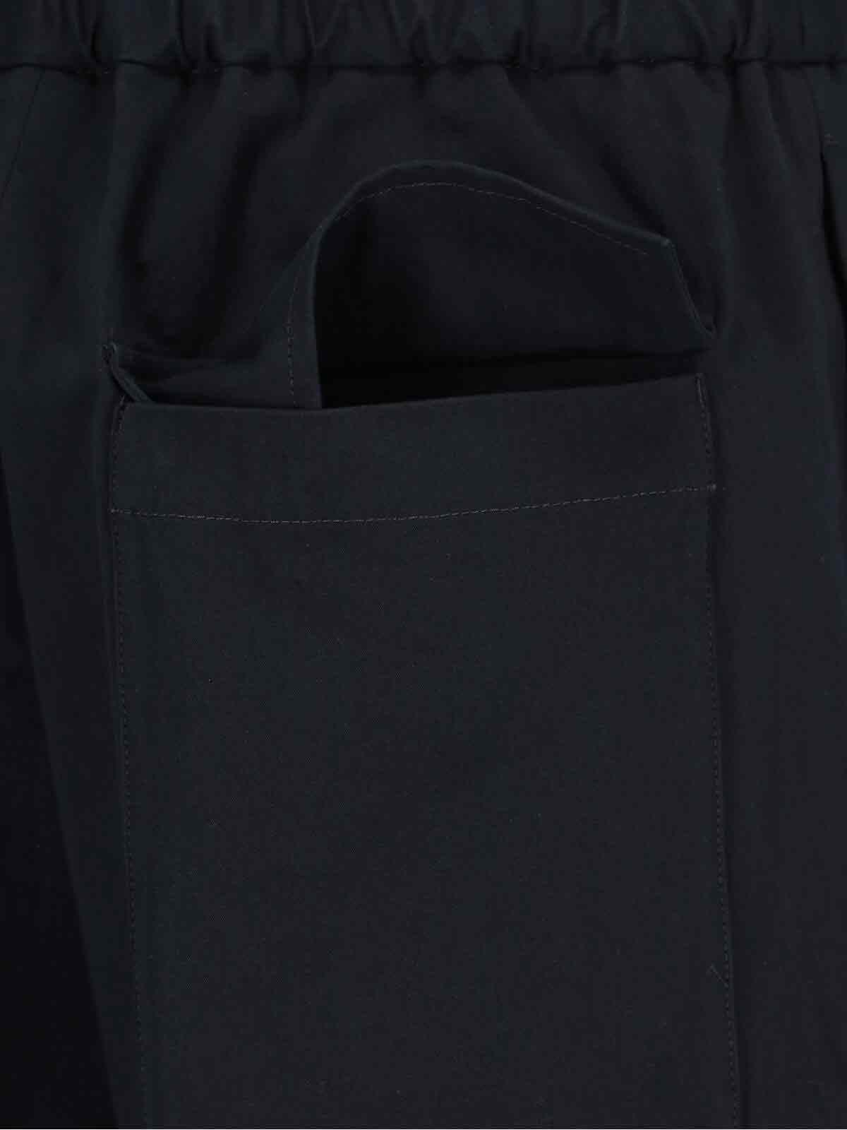 Jil Sander Tapered Pants In Blue