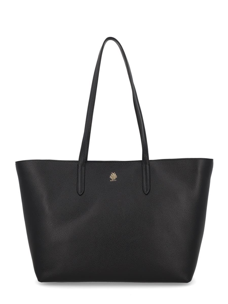 Bally Hera Tote Bag In Black