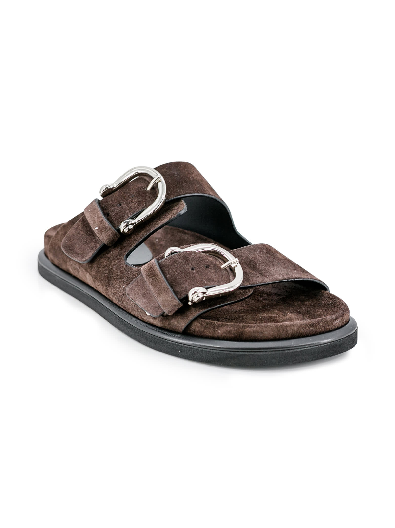Shop P.a.r.o.s.h Low Slipper In Brown