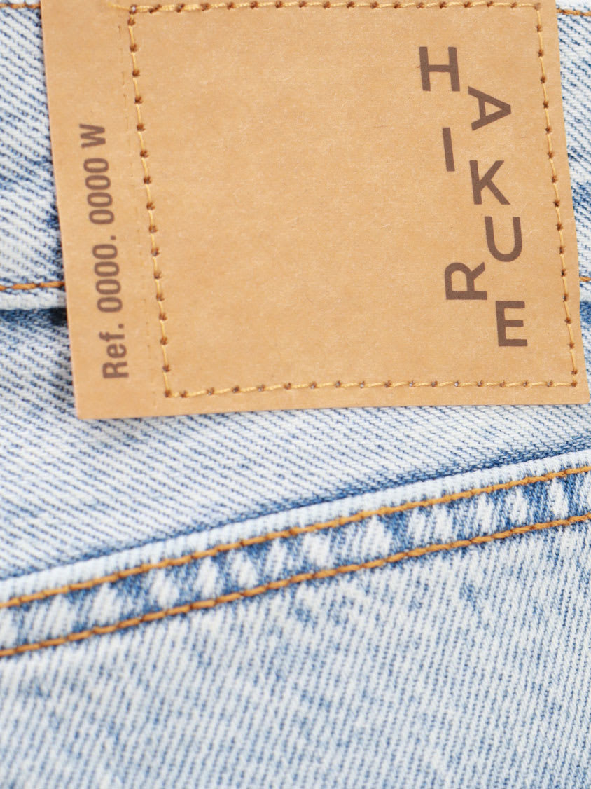 Shop Haikure Bethany Stromboli Jeans In Denim Blue