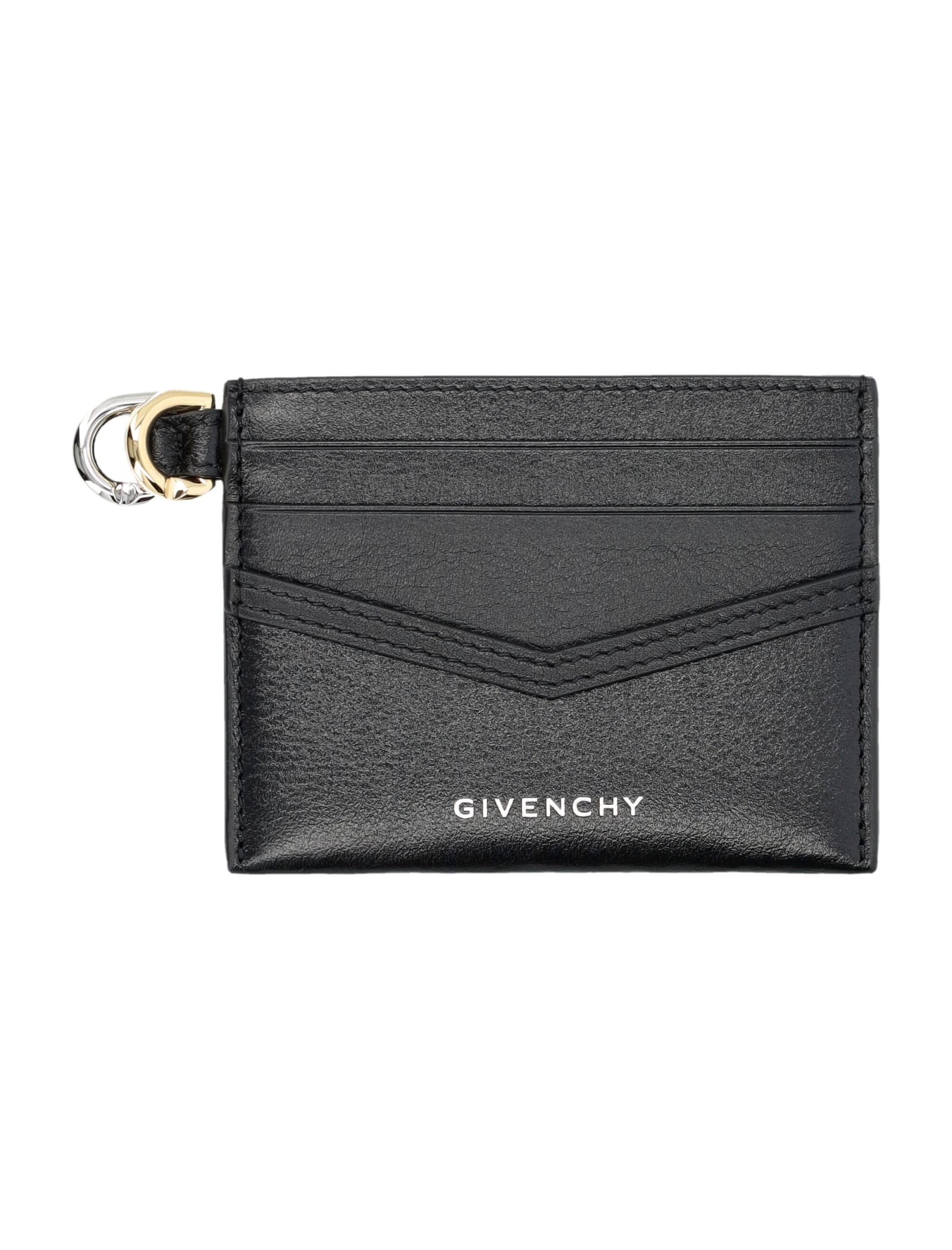 Shop Givenchy Vo You Cardholder In Black