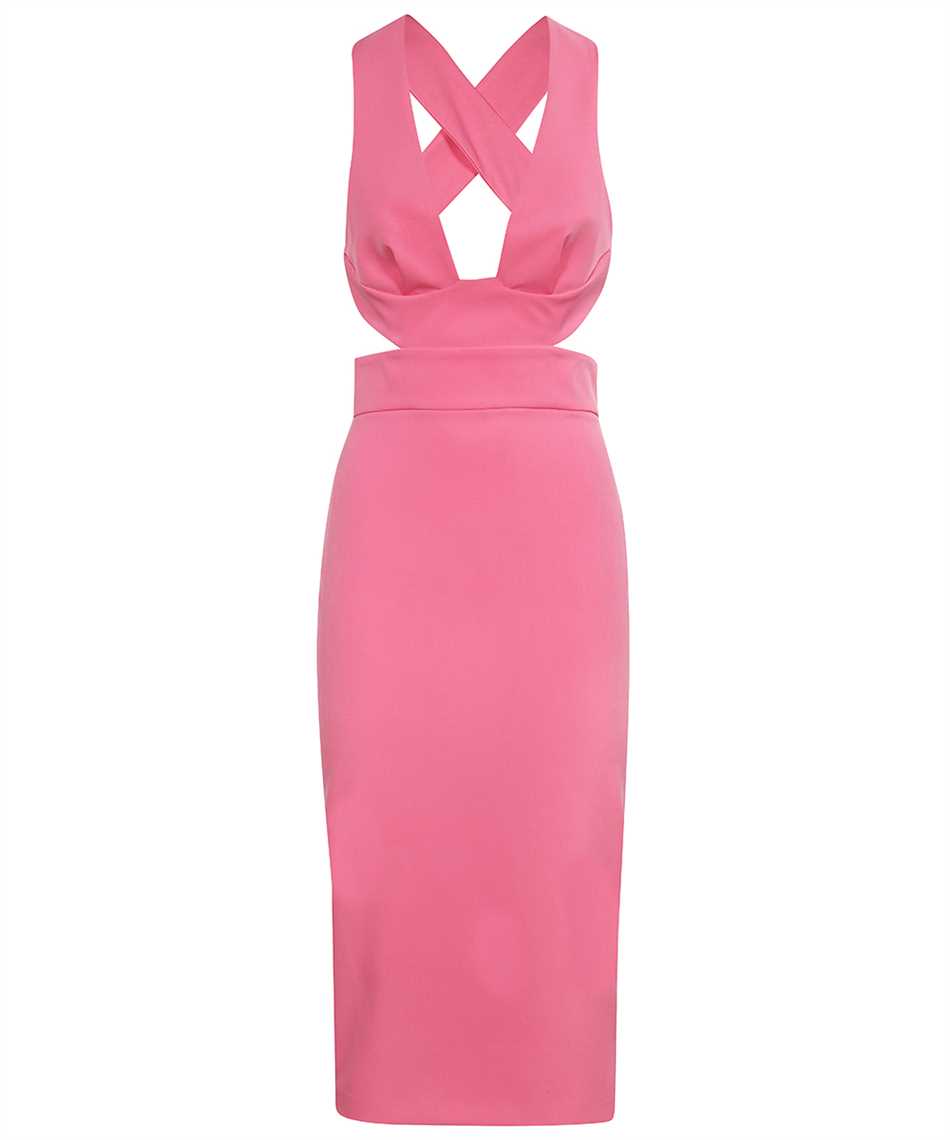 Ermanno Scervino Cut-out Dress In Pink