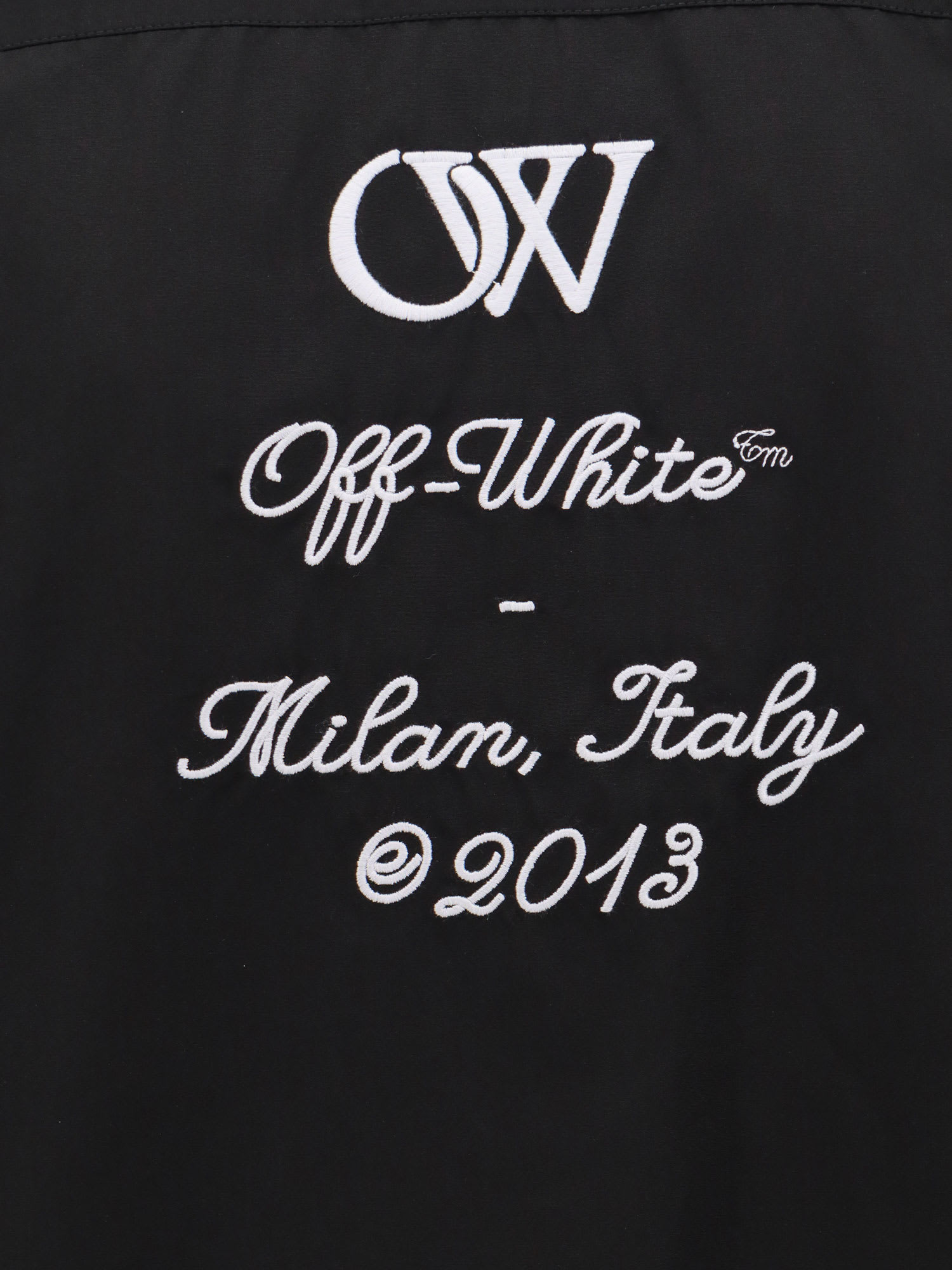 Shop Off-white Shirt In Nero