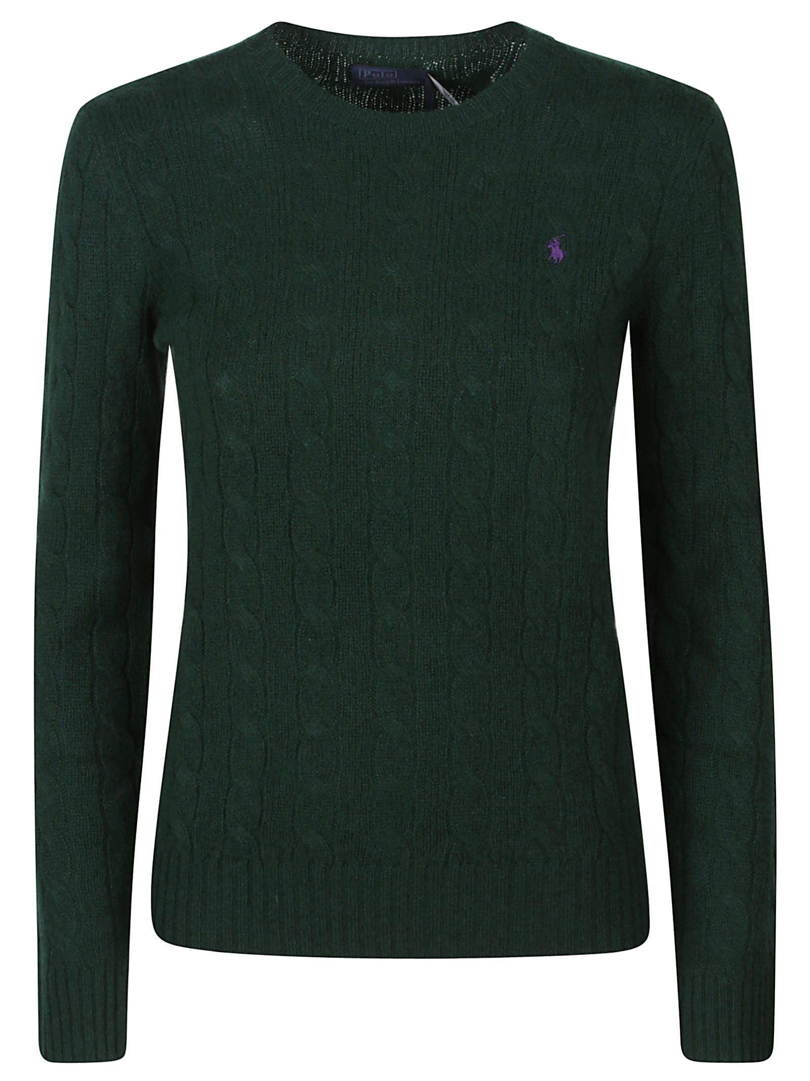 Shop Polo Ralph Lauren Julianna Sweater In Green