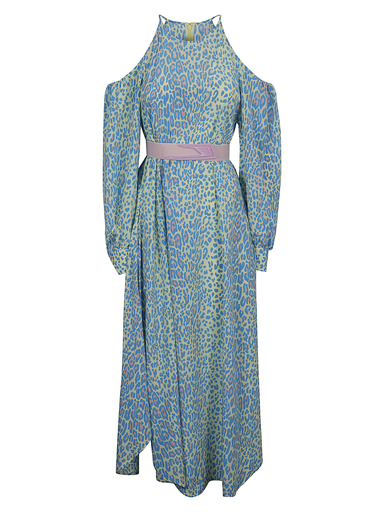 Stella McCartney Shoulder-slit Printed Dress