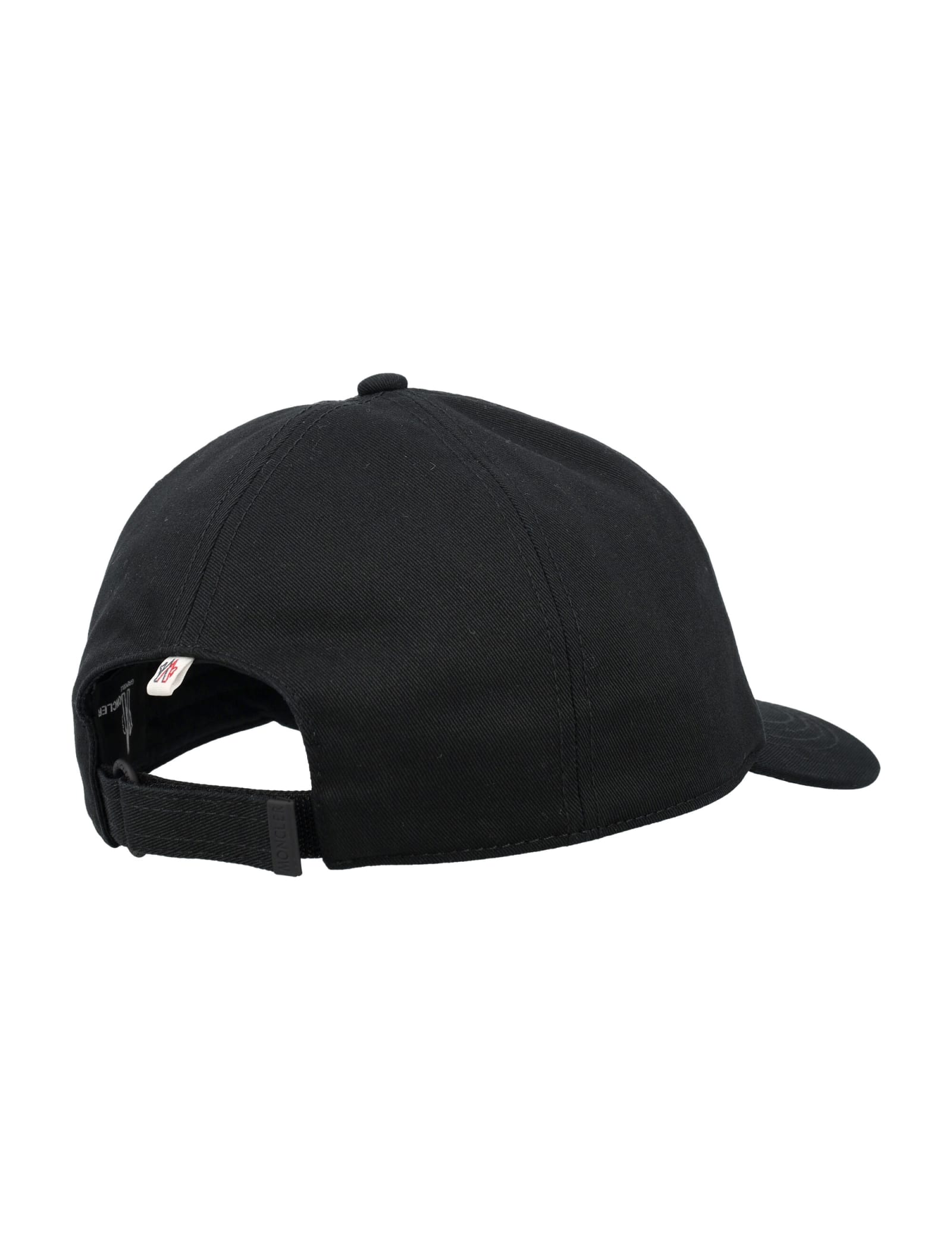 Shop Moncler Baseball Cap In Black