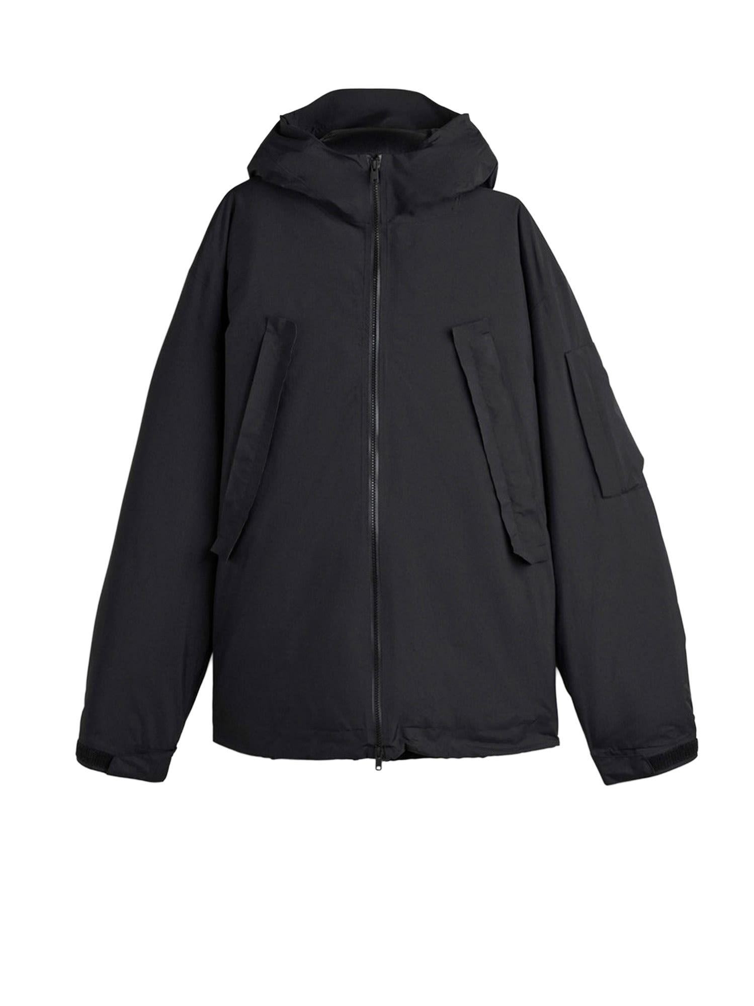 Y-3 M Gtx Down Jacket In Recycled Nylon In Black