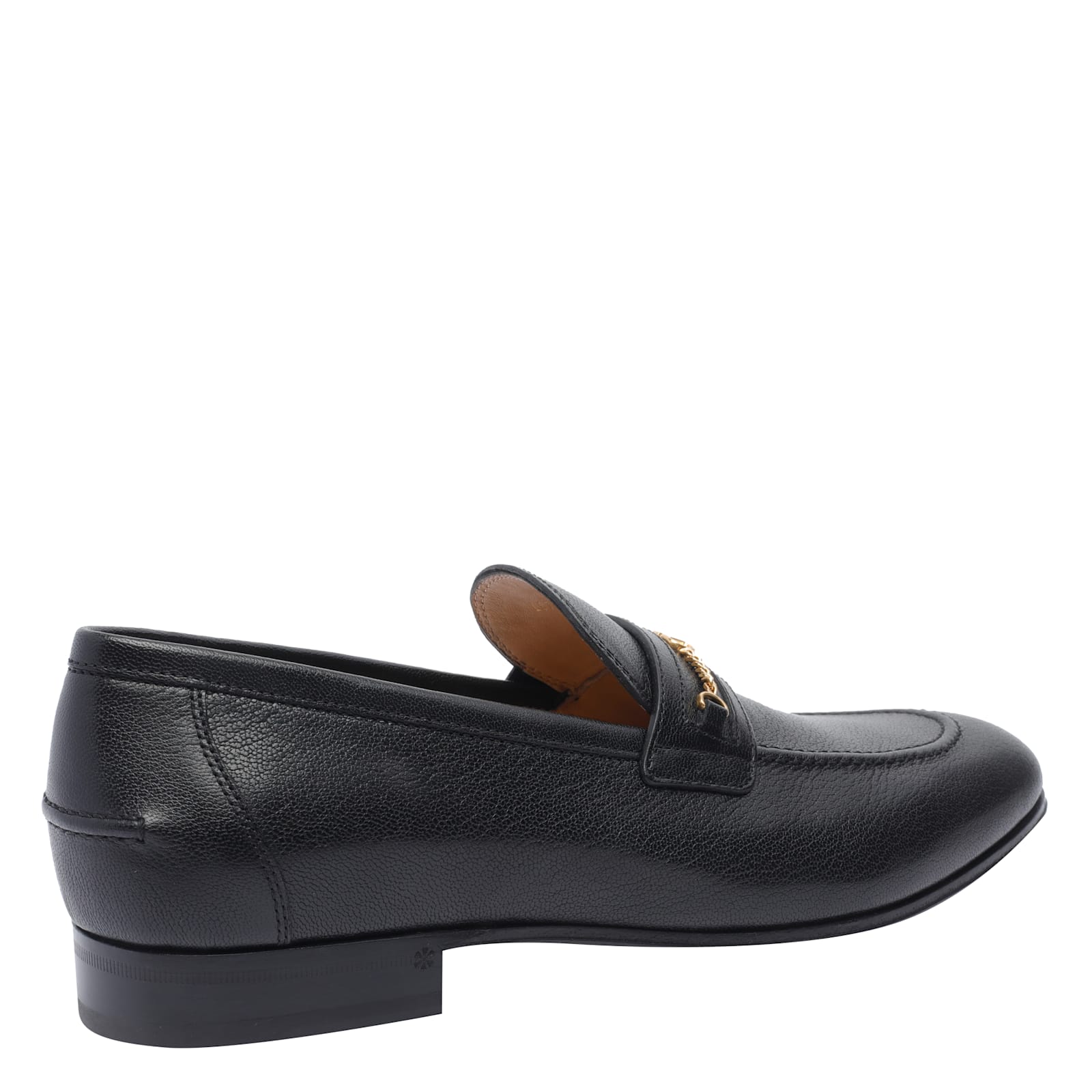 Valentino Garavani Men Vlogo Signautre Leather Loafers In Black