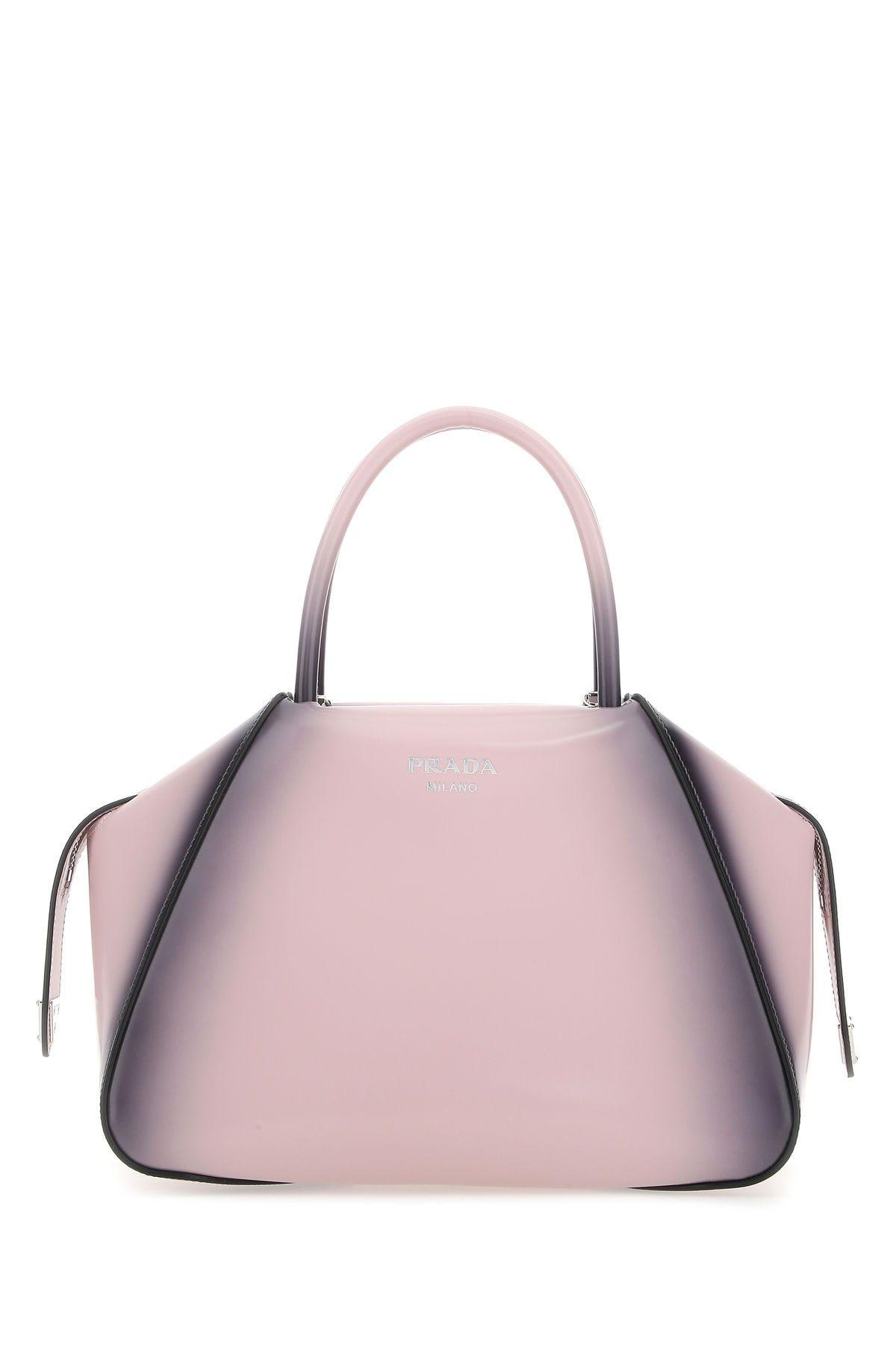 Prada Two-tone Leather Handbag