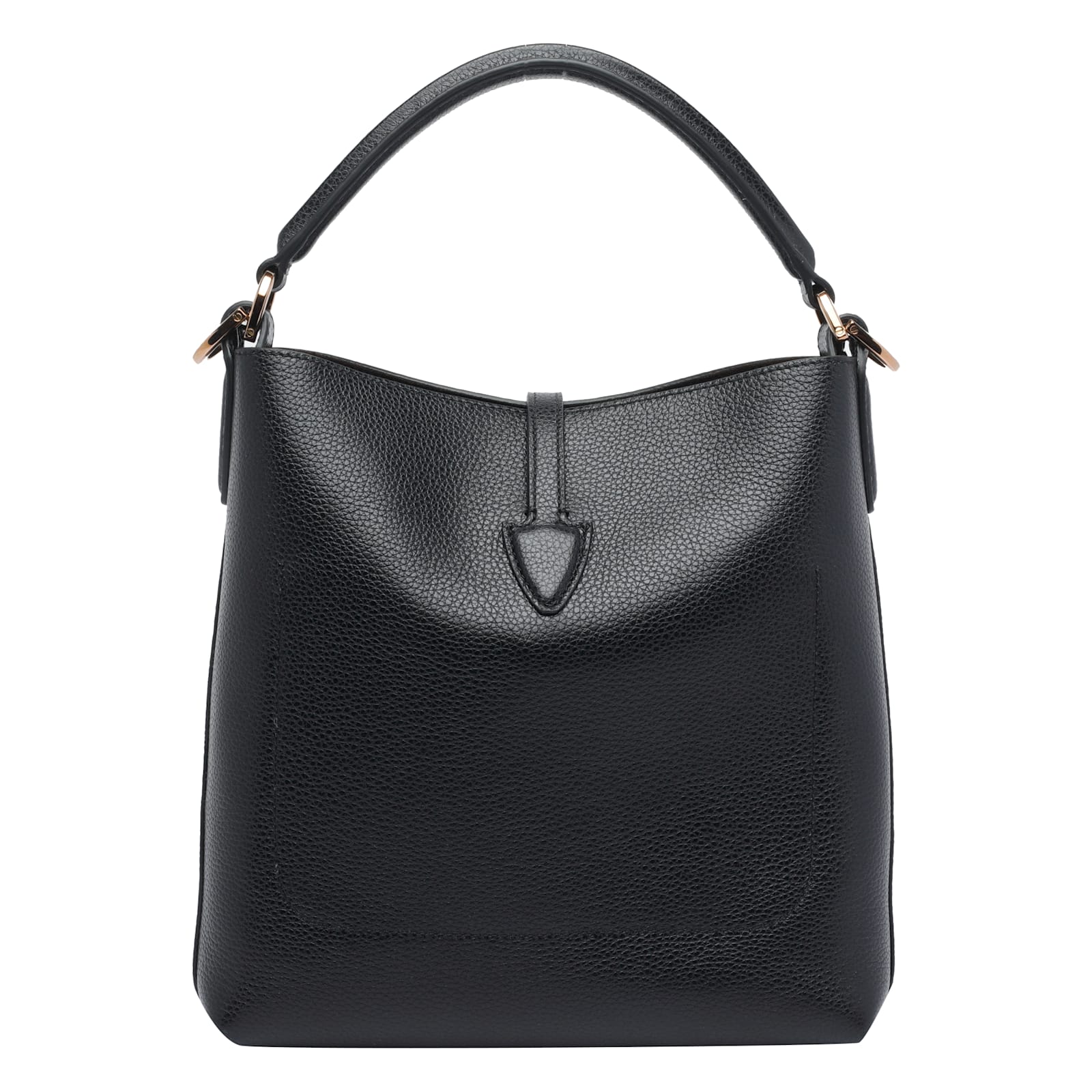 Tod's T-timeless Mini Leather Bucket In Black