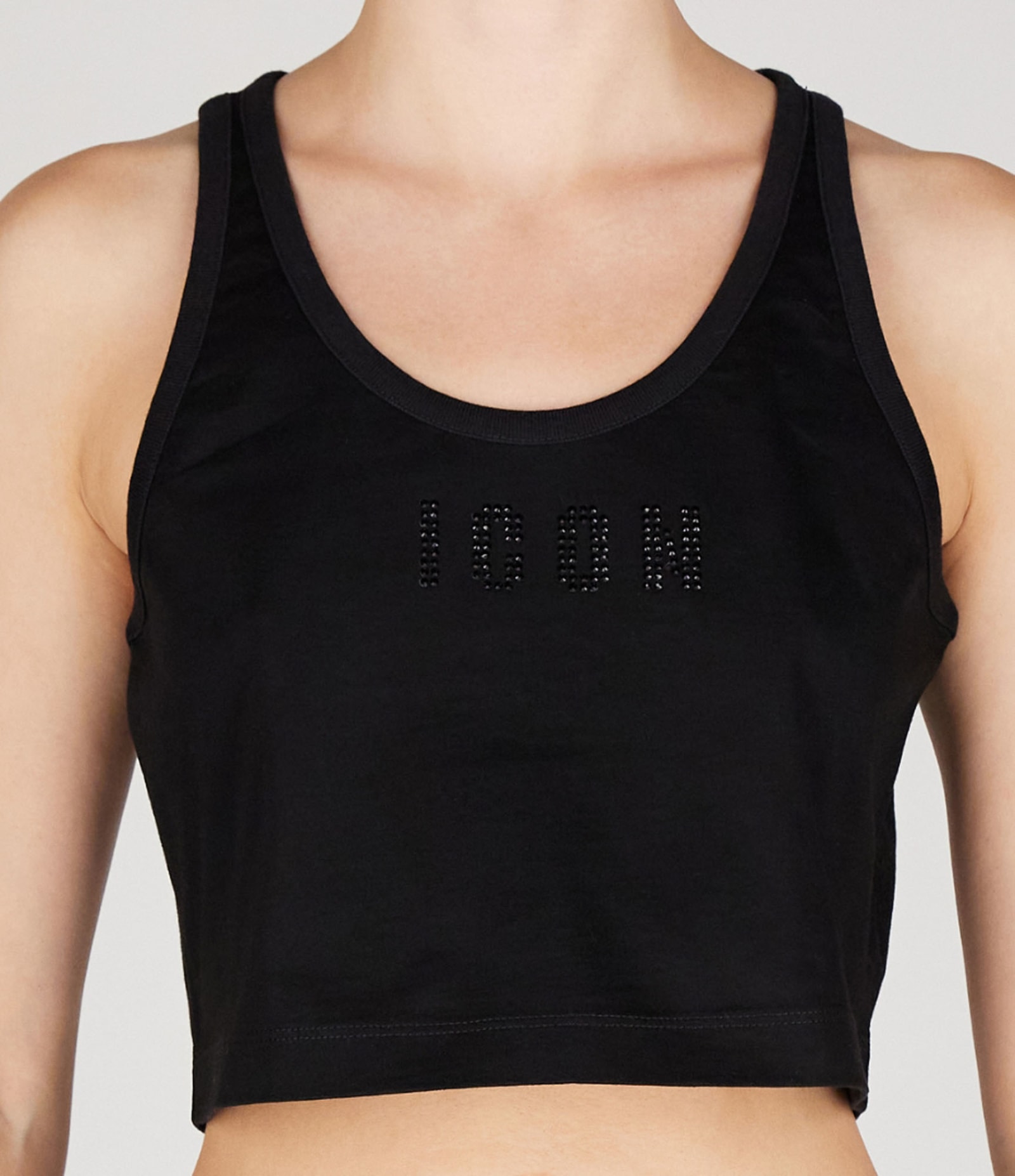 Shop Dsquared2 Tops In Black