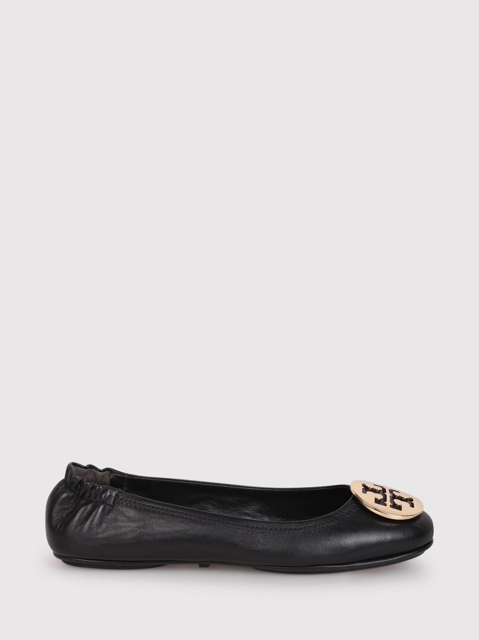 Shop Tory Burch Minnie Ballerinas With Application