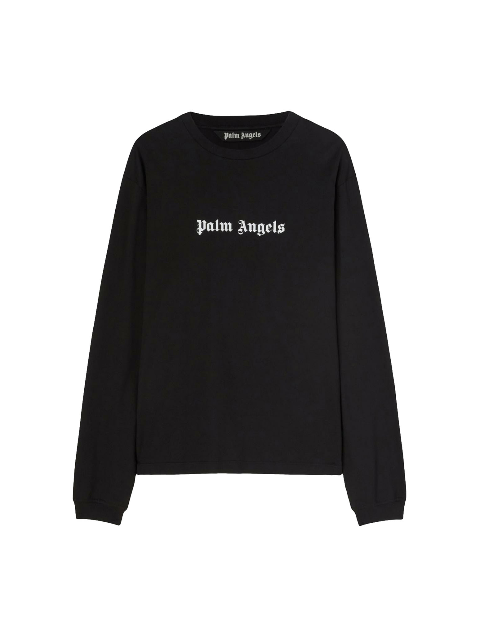 Palm Angels Classic Logo Slim Tee L/s Black White